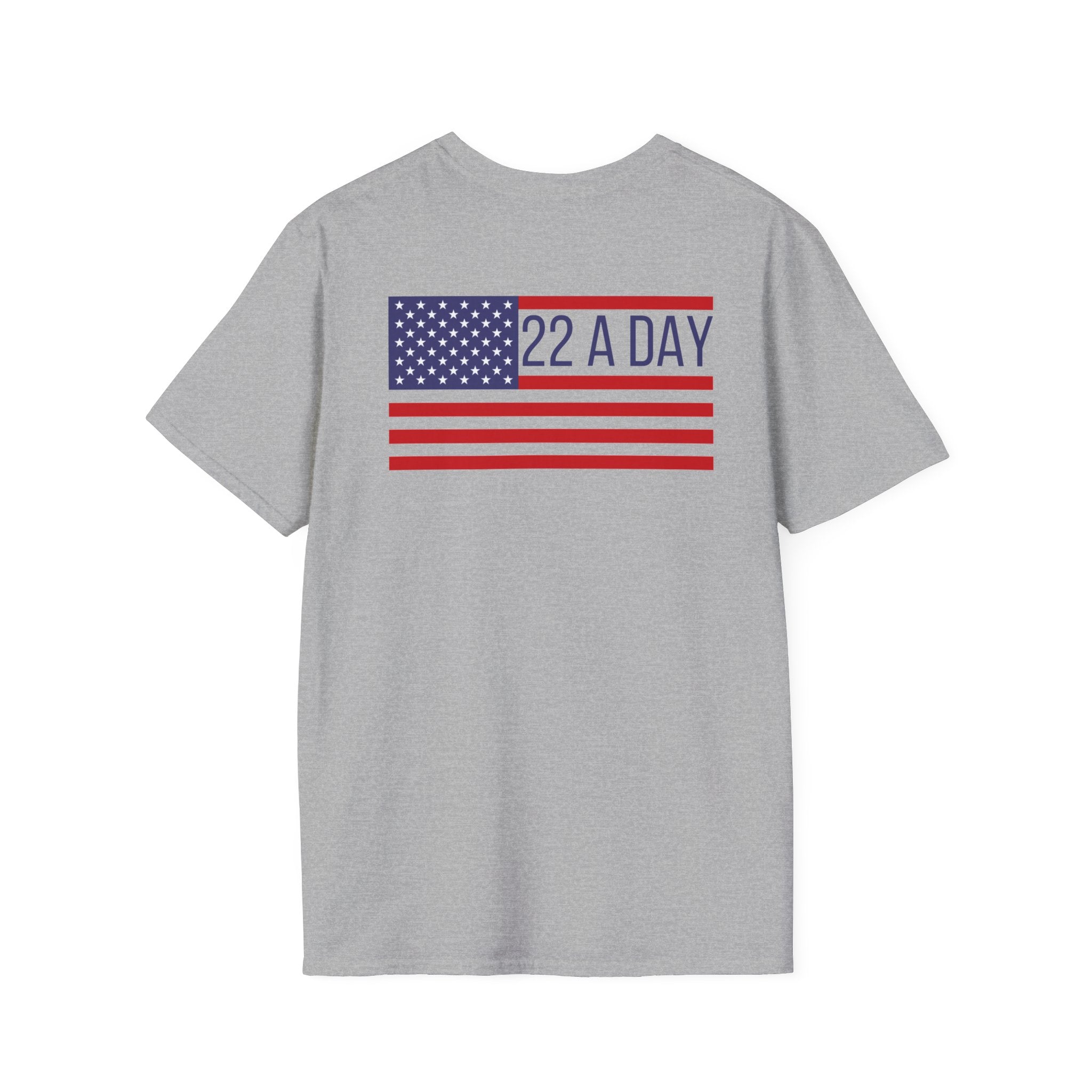 22 A Day Patriotic Tshirt, American Flag Tee, 4th of July Shirt, USA Independence Day Top, Patriotic Graphic Tee, Unisex Patriotic