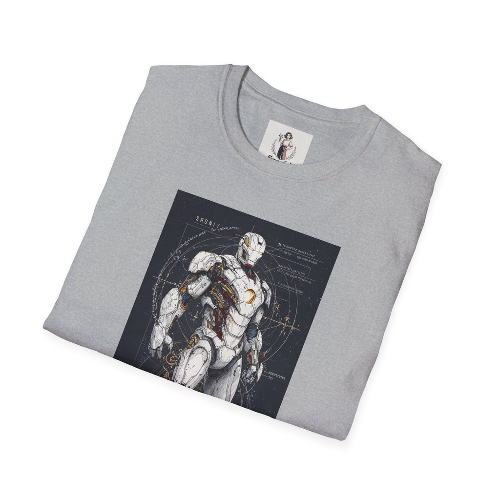 Ironman Superhero Marvel Unisex Softstyle T-Shirt, Comic Book Tee, Geeky Clothing, Cosplay Costume Top
