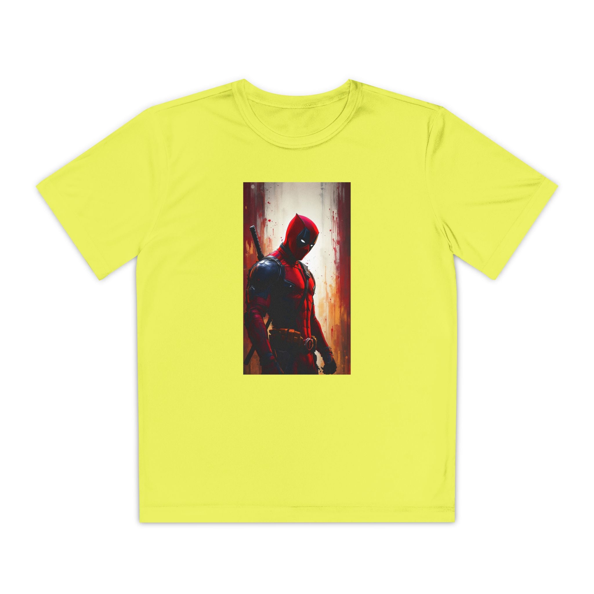 Deadpool Superhero Marvel Patriotic, Kids Graphic T-Shirt, Boys Hero Top, Girls Comic Book Clothing, Birthday