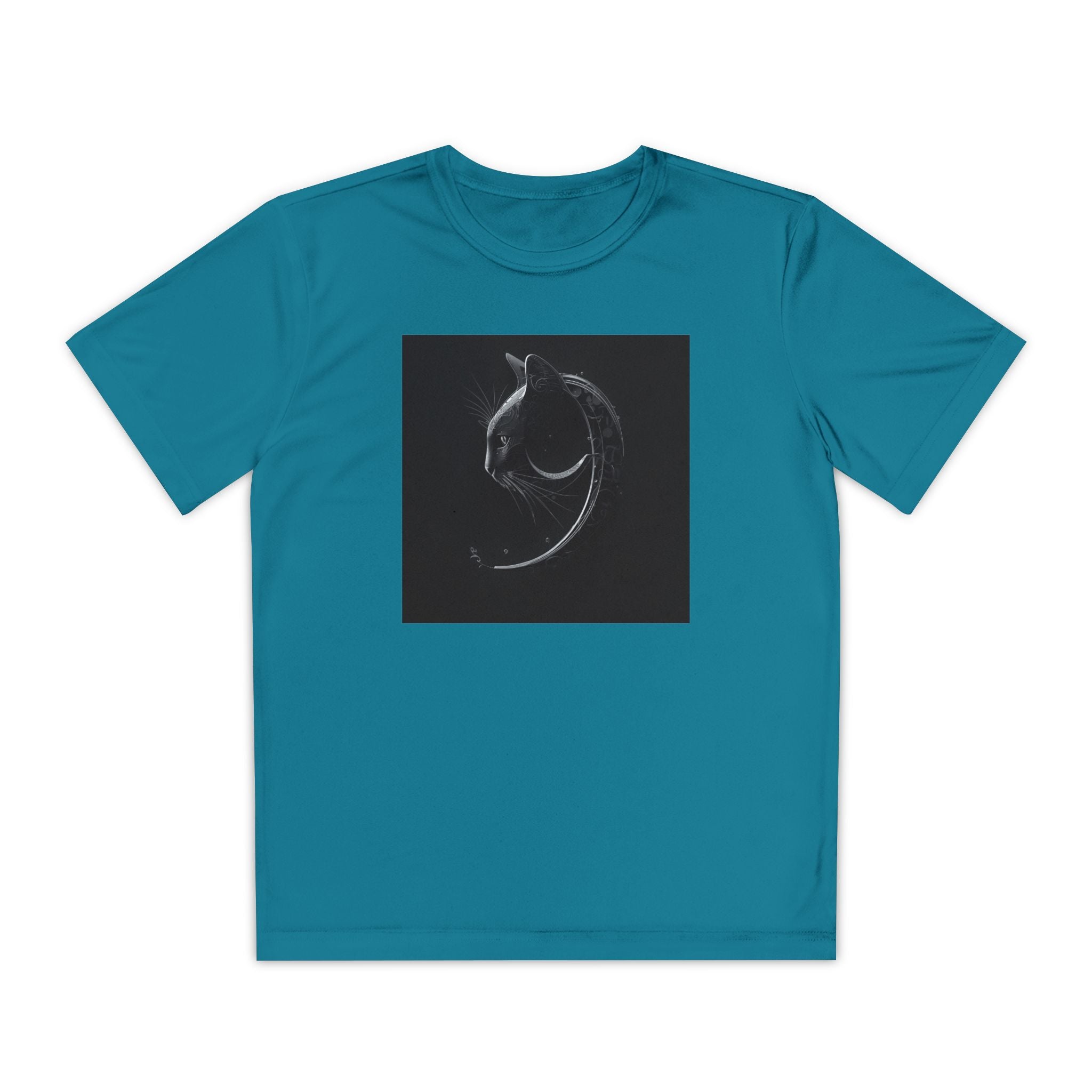 Youth Tee Shirt, Kids Animal Graphic Top, Cute Black and White Tee, Children's Zoo Theme Shirt, Bamboo Bear