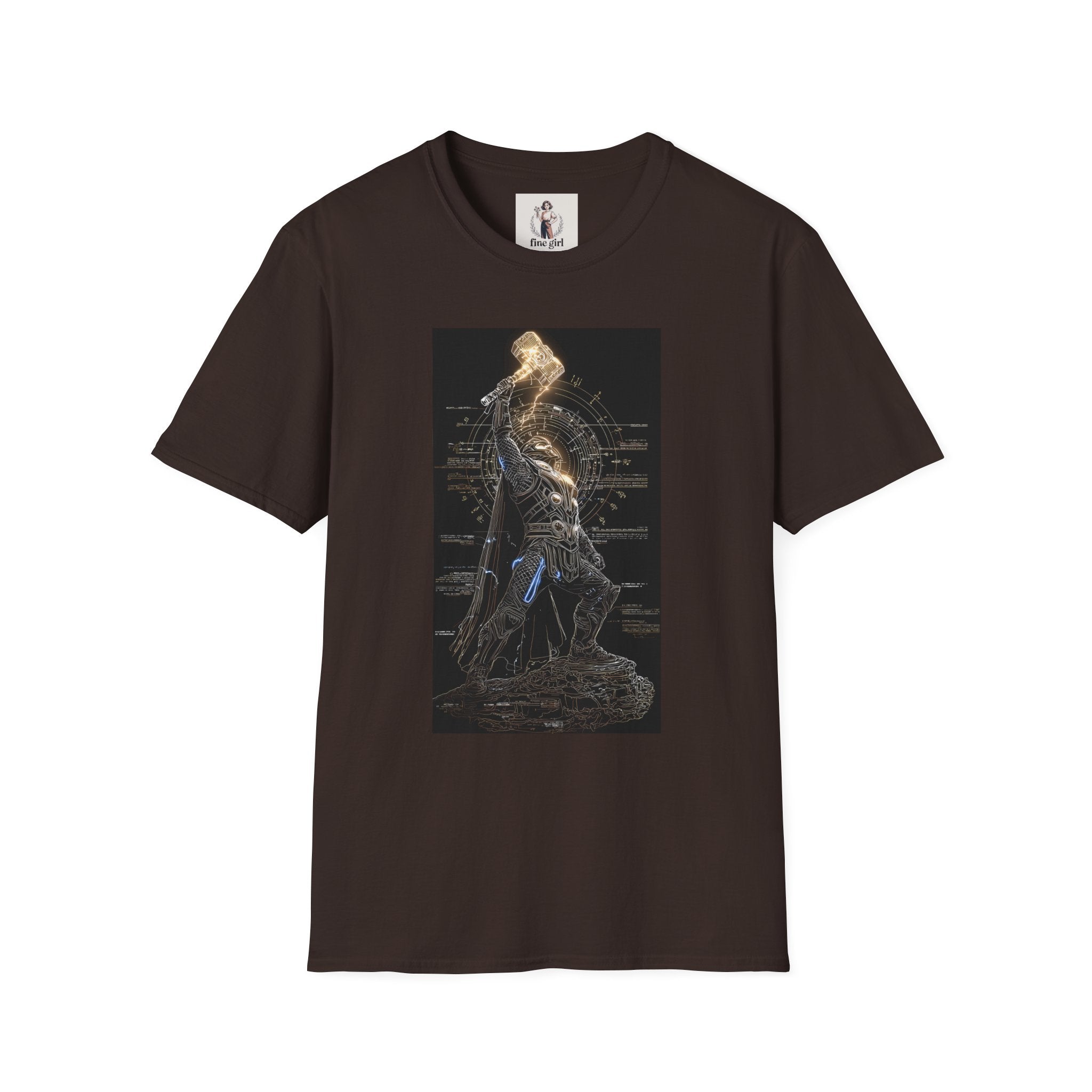 Thor Superhero Marvel Unisex Softstyle T-Shirt, Comic Book Tee, Geeky Clothing, Cosplay Costume Top