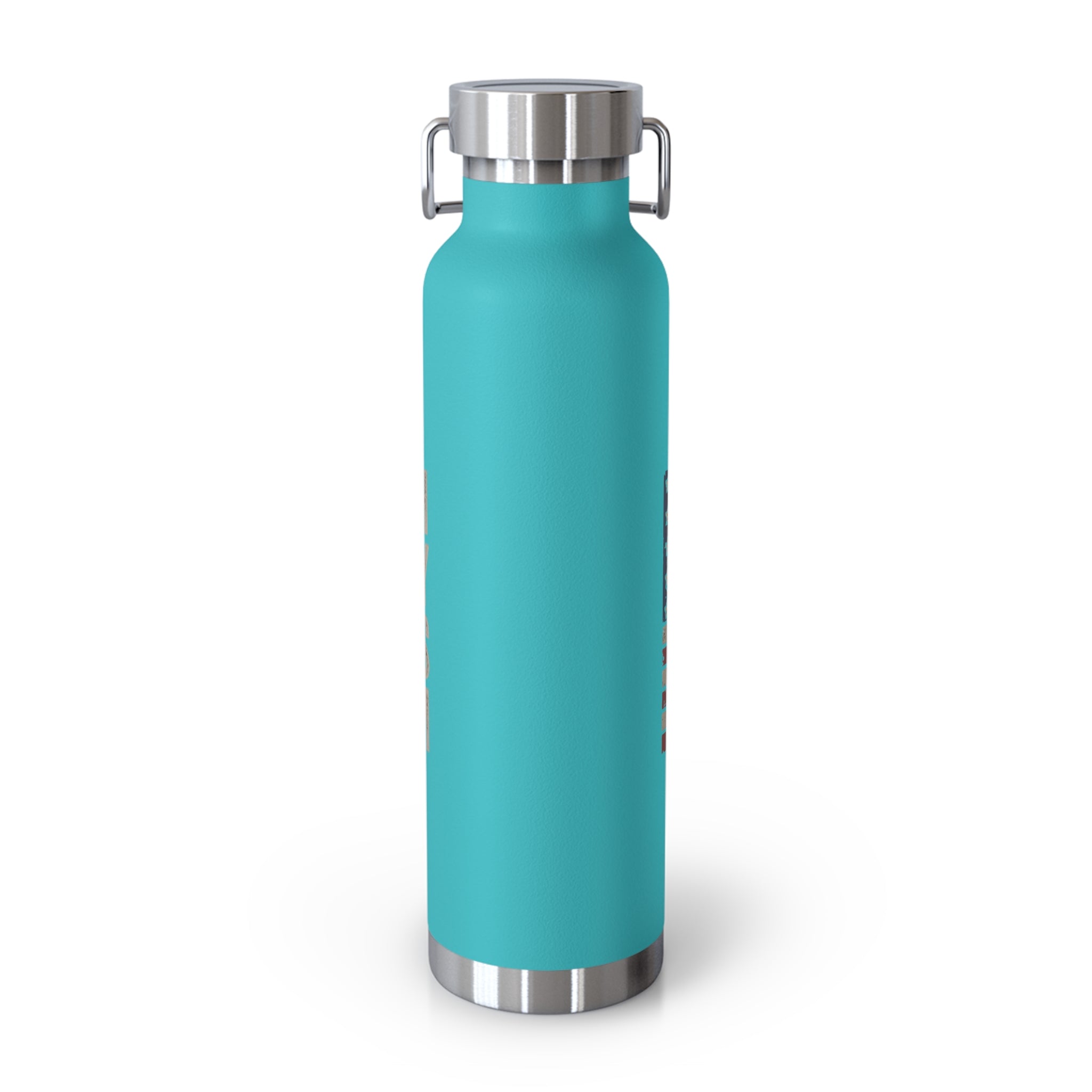 Faith Family Firearms Freedom Flag Patriotic Copper Insulated Water Bottle