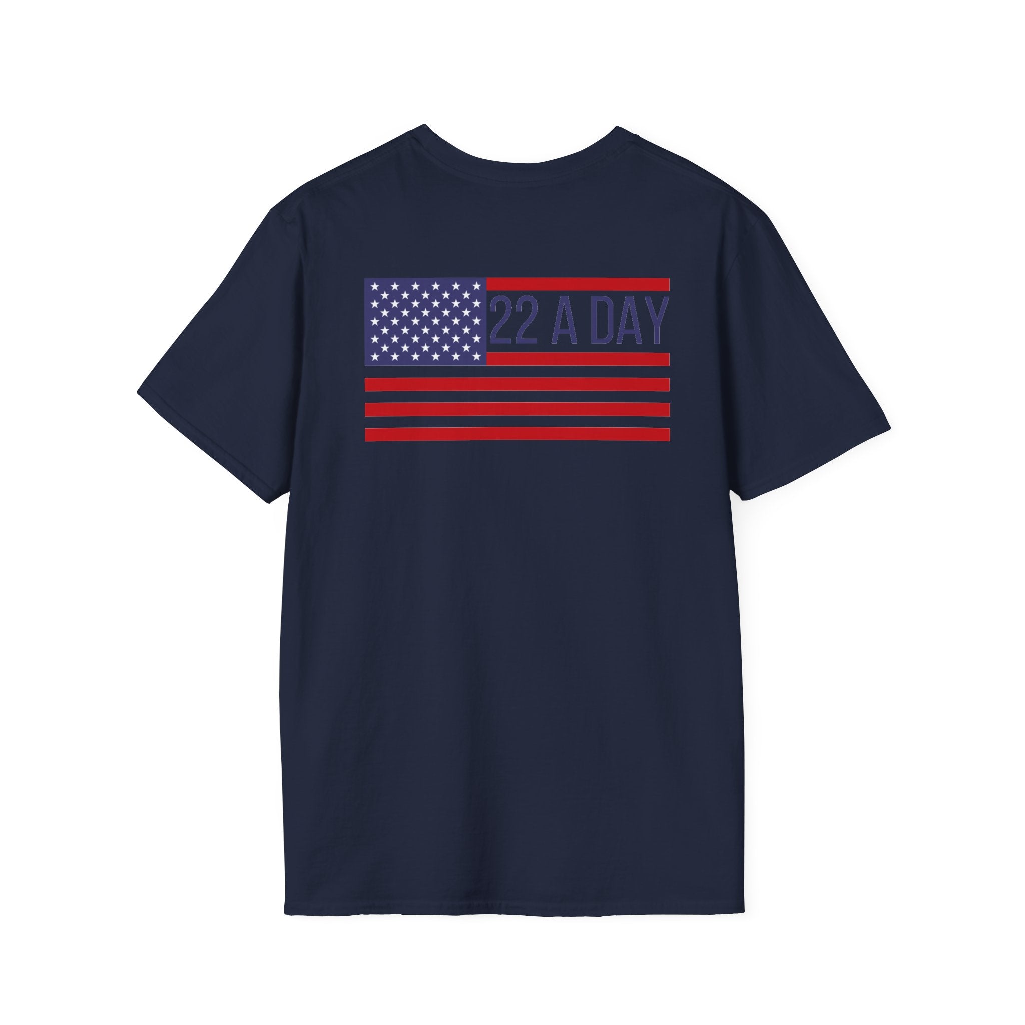 22 A Day Patriotic Tshirt, American Flag Tee, 4th of July Shirt, USA Independence Day Top, Patriotic Graphic Tee, Unisex Patriotic