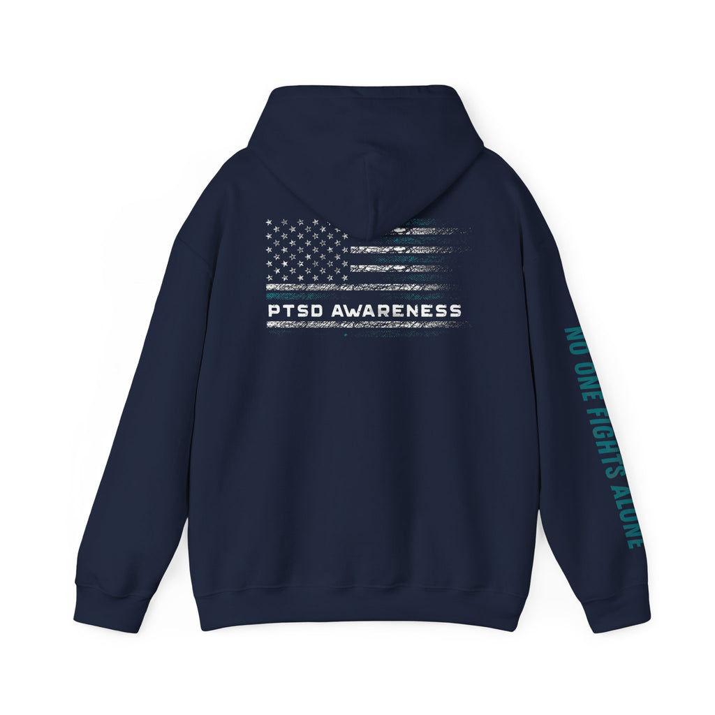 PTSD Aweness Patriotic Hoodie