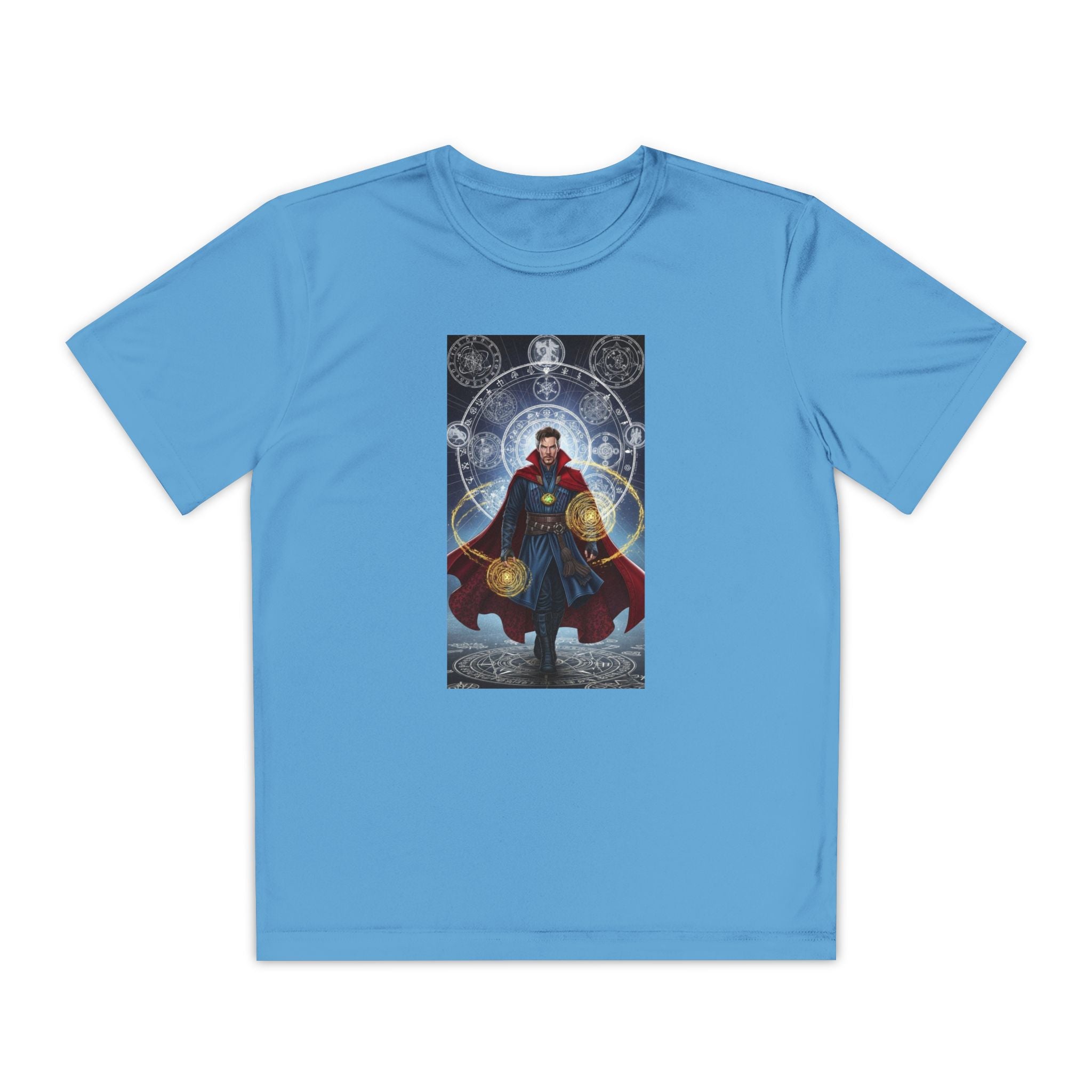 Superhero Youth T-Shirt Sports Graphic Tee, Cool Athletic Shirt for Kids, Perfect for Sports Events, Team Spirit