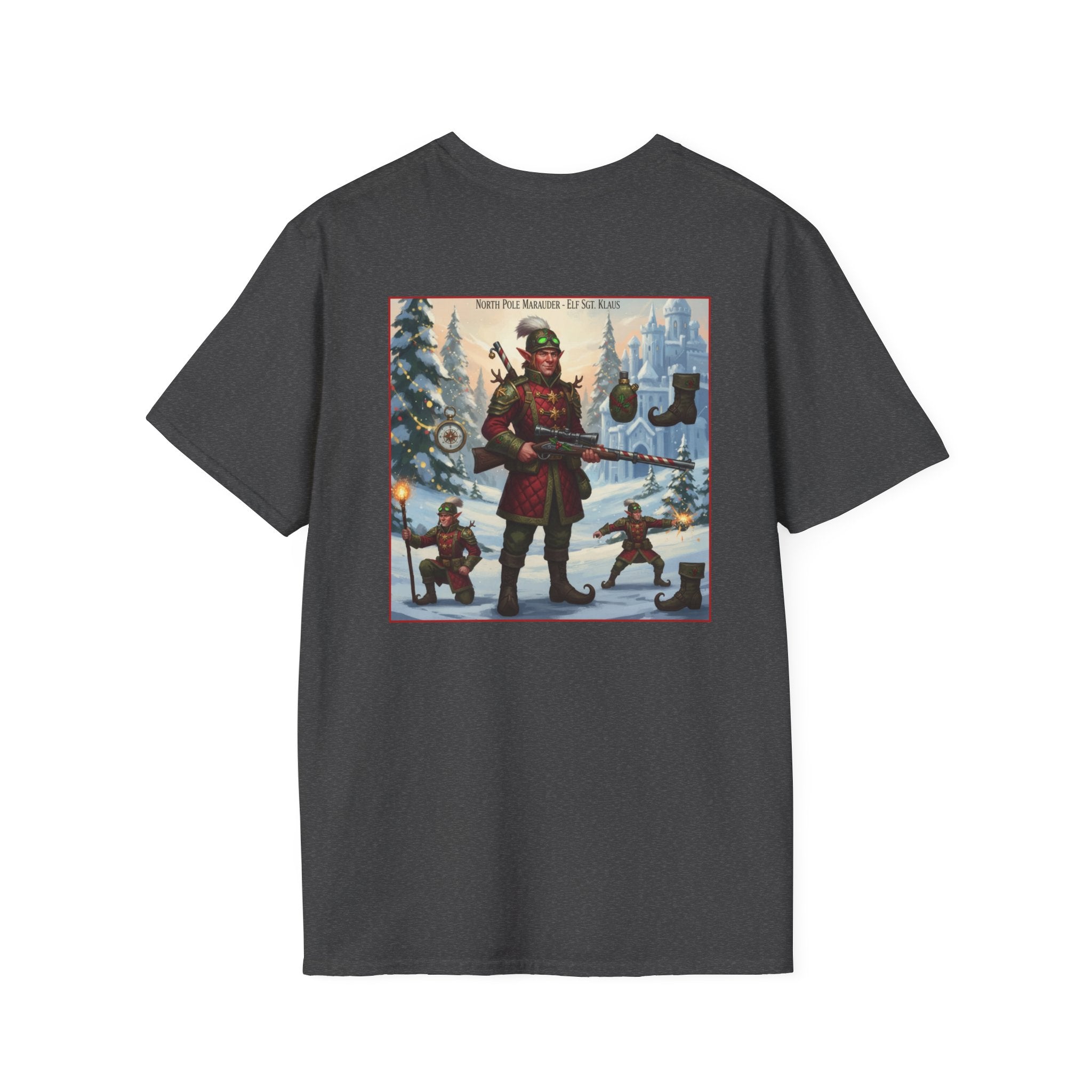 Yule Guard Patriotic Christmas Holiday ~ Unisex Softstyle T-Shirt