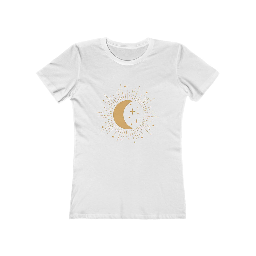 Moon Women's Tshirt, Lunar Graphic Tee, Celestial Shirt, Night Sky Top, Space Lover Gift