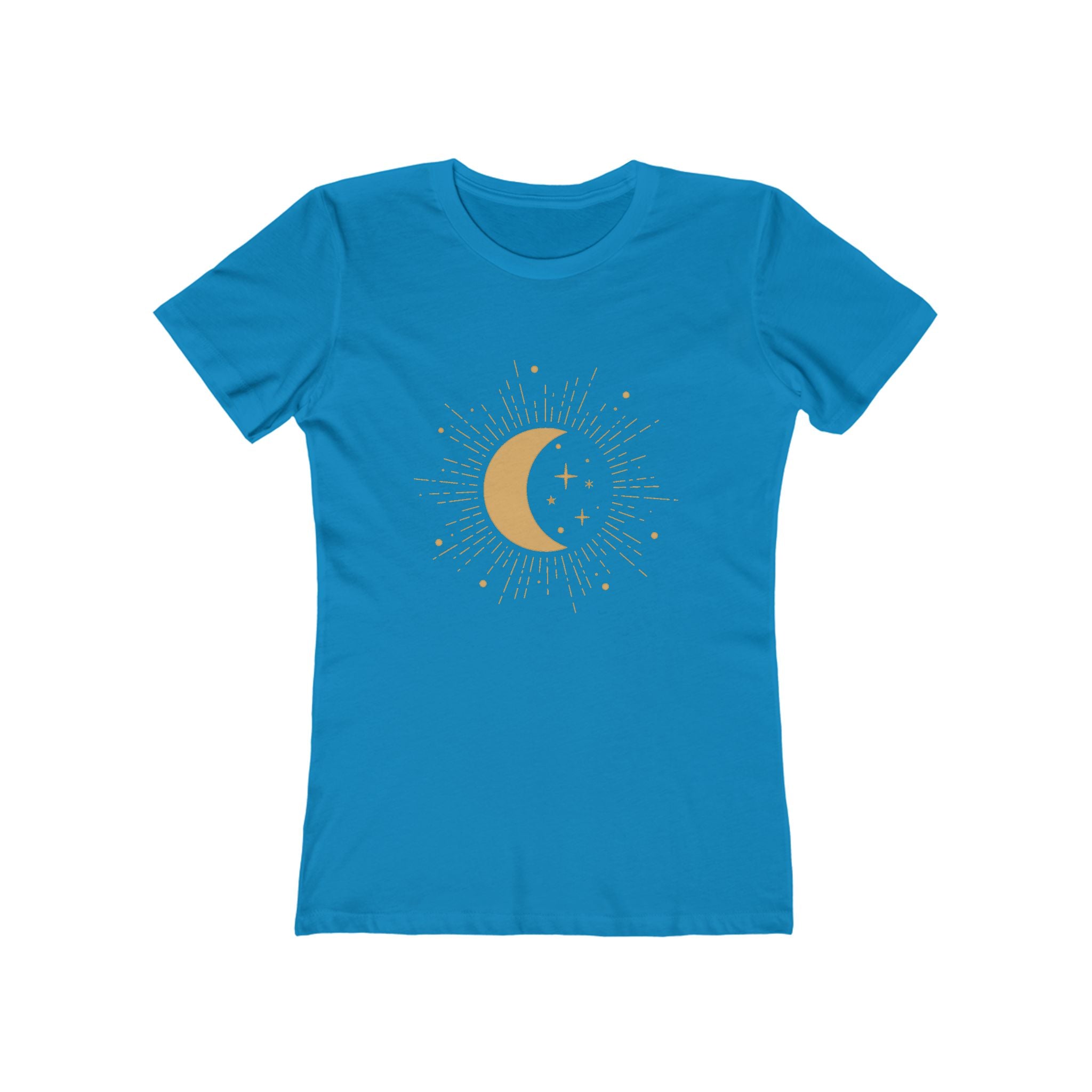 Moon Women's Tshirt, Lunar Graphic Tee, Celestial Shirt, Night Sky Top, Space Lover Gift