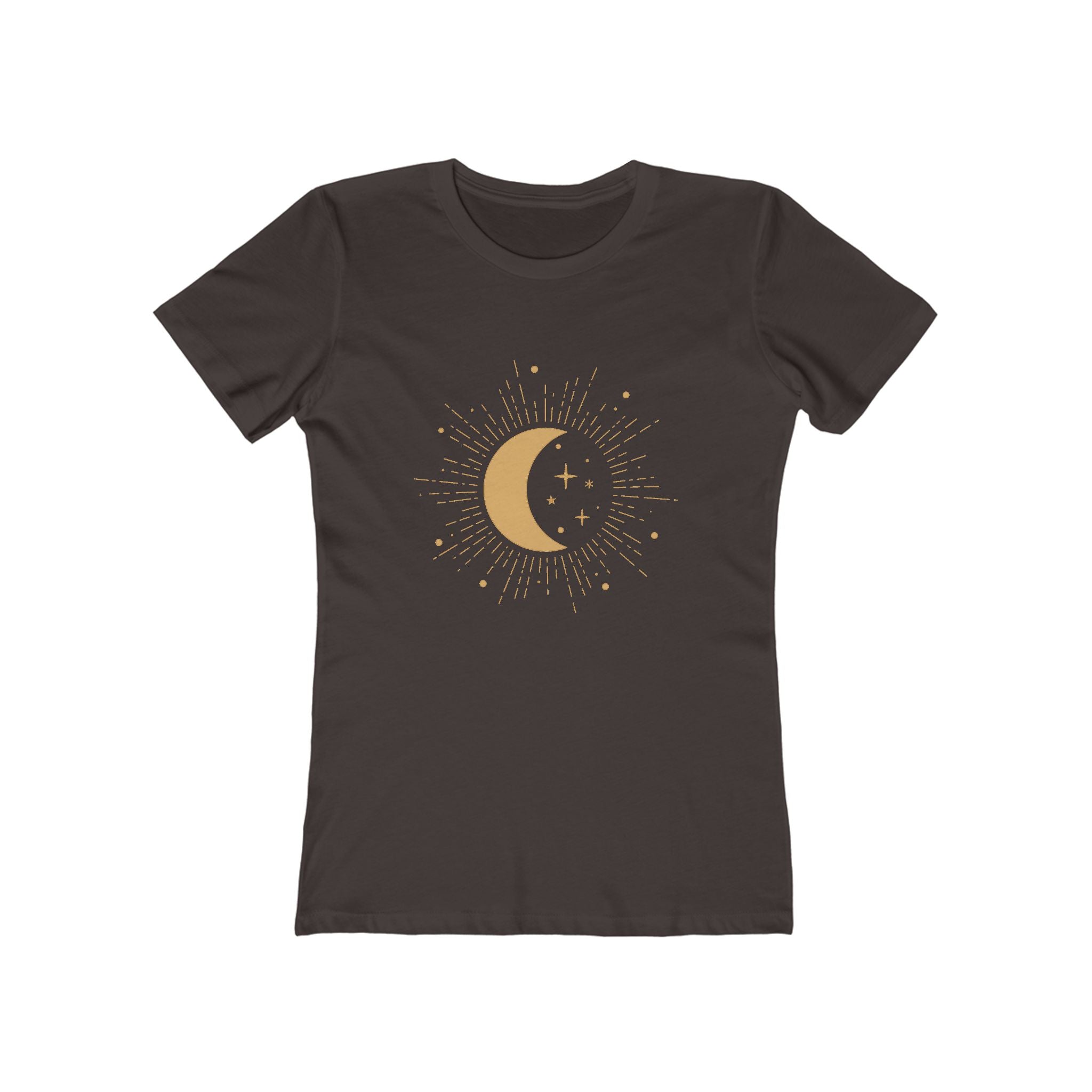 Moon Women's Tshirt, Lunar Graphic Tee, Celestial Shirt, Night Sky Top, Space Lover Gift