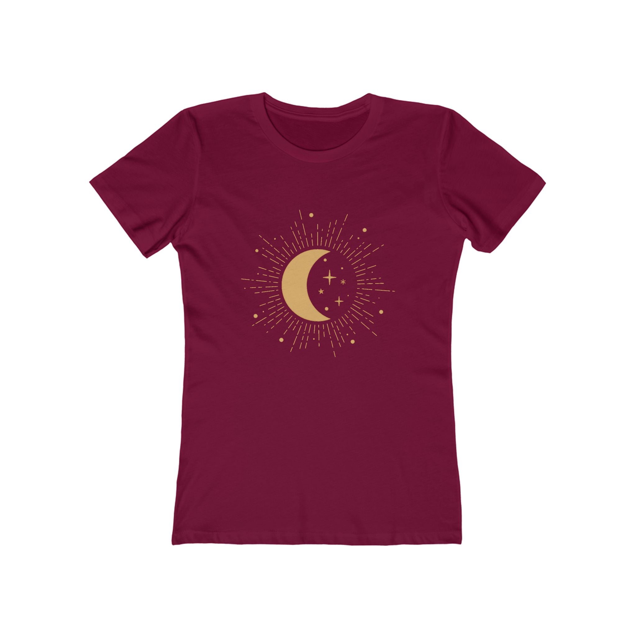 Moon Women's Tshirt, Lunar Graphic Tee, Celestial Shirt, Night Sky Top, Space Lover Gift