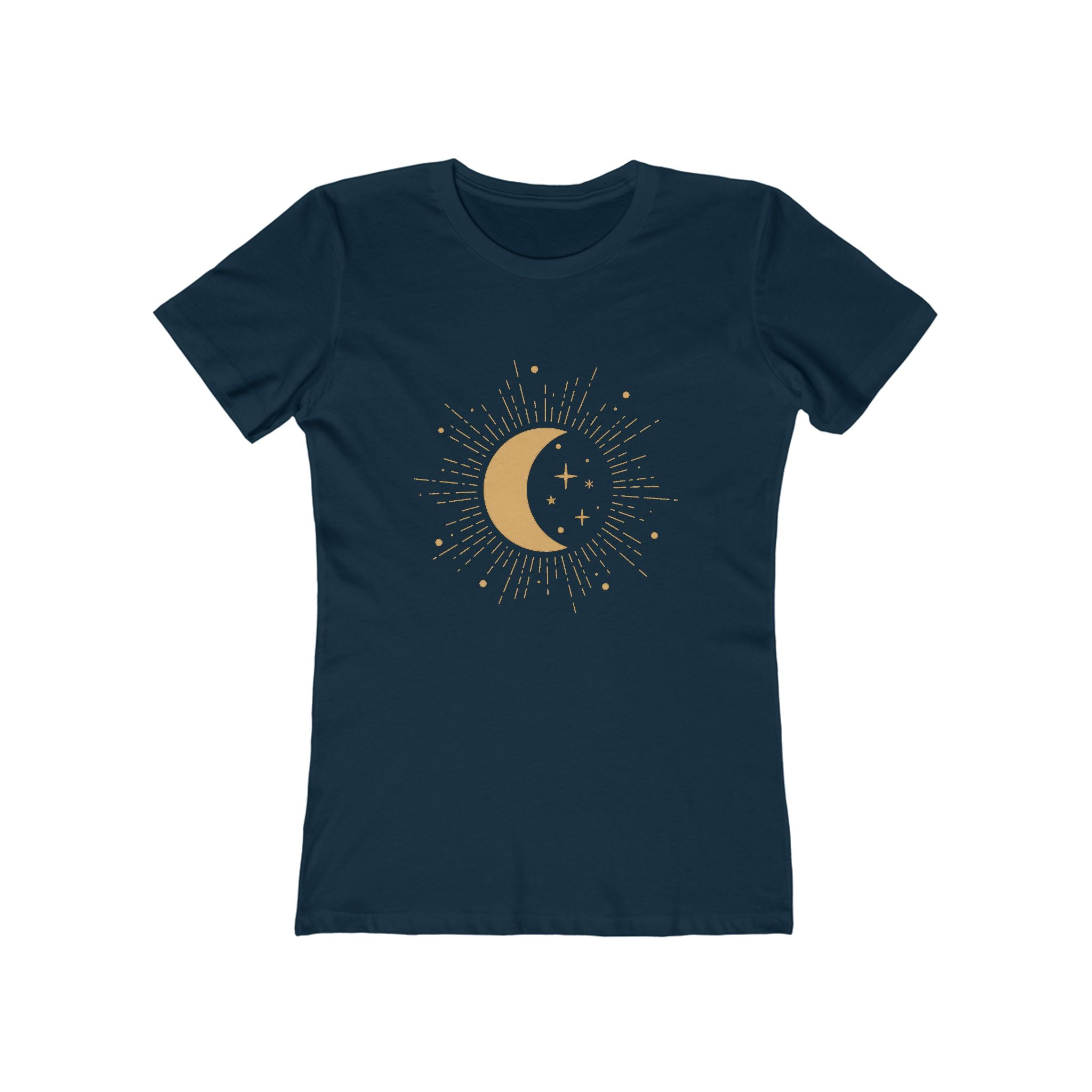 Moon Women's Tshirt, Lunar Graphic Tee, Celestial Shirt, Night Sky Top, Space Lover Gift