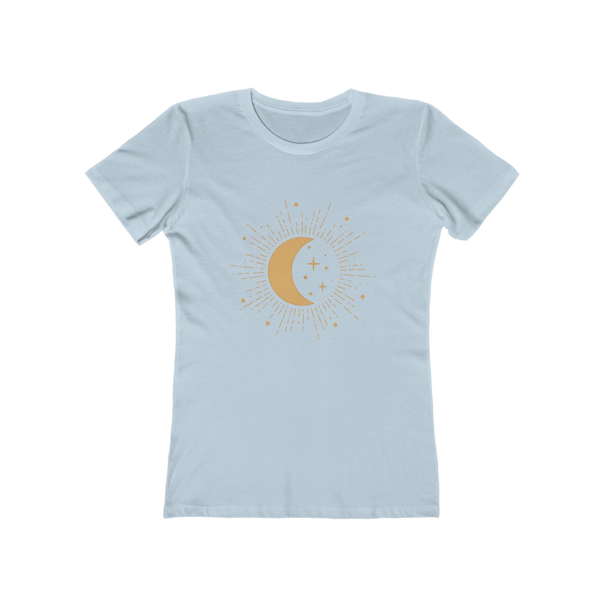Moon Women's Tshirt, Lunar Graphic Tee, Celestial Shirt, Night Sky Top, Space Lover Gift