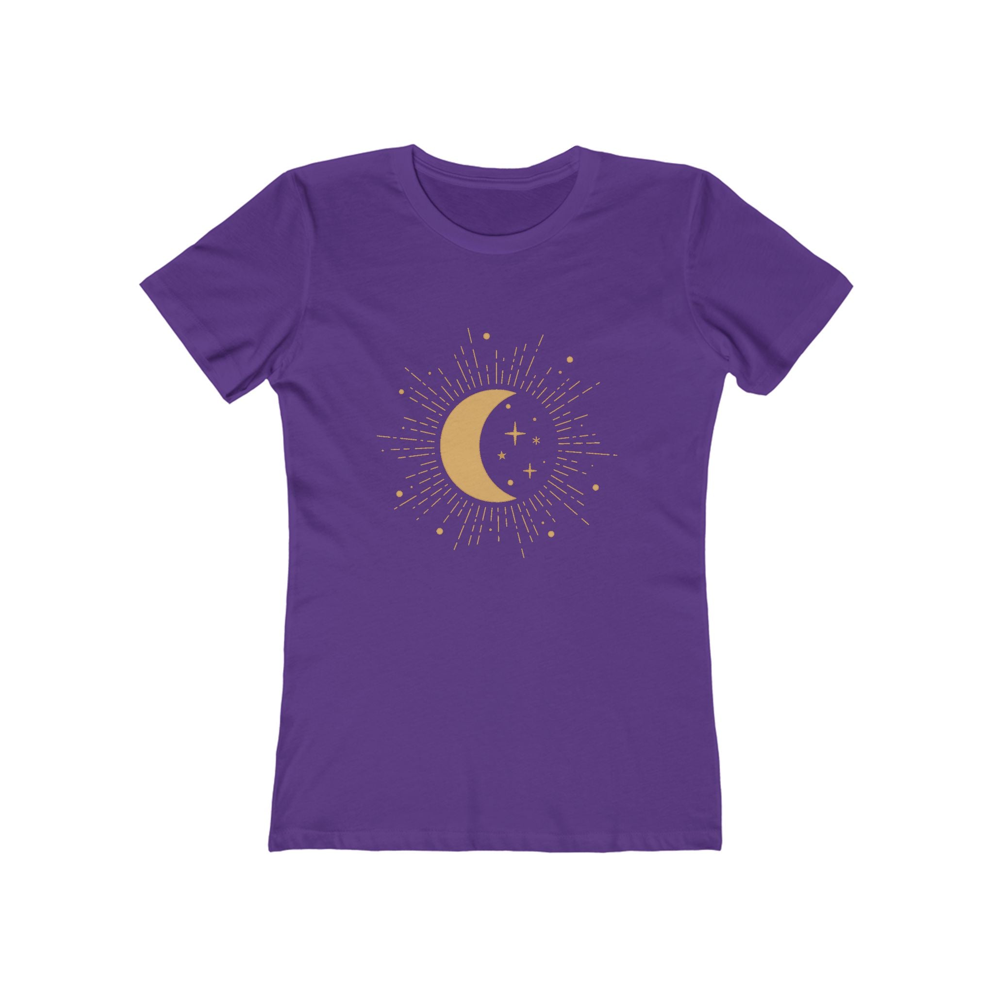 Moon Women's Tshirt, Lunar Graphic Tee, Celestial Shirt, Night Sky Top, Space Lover Gift