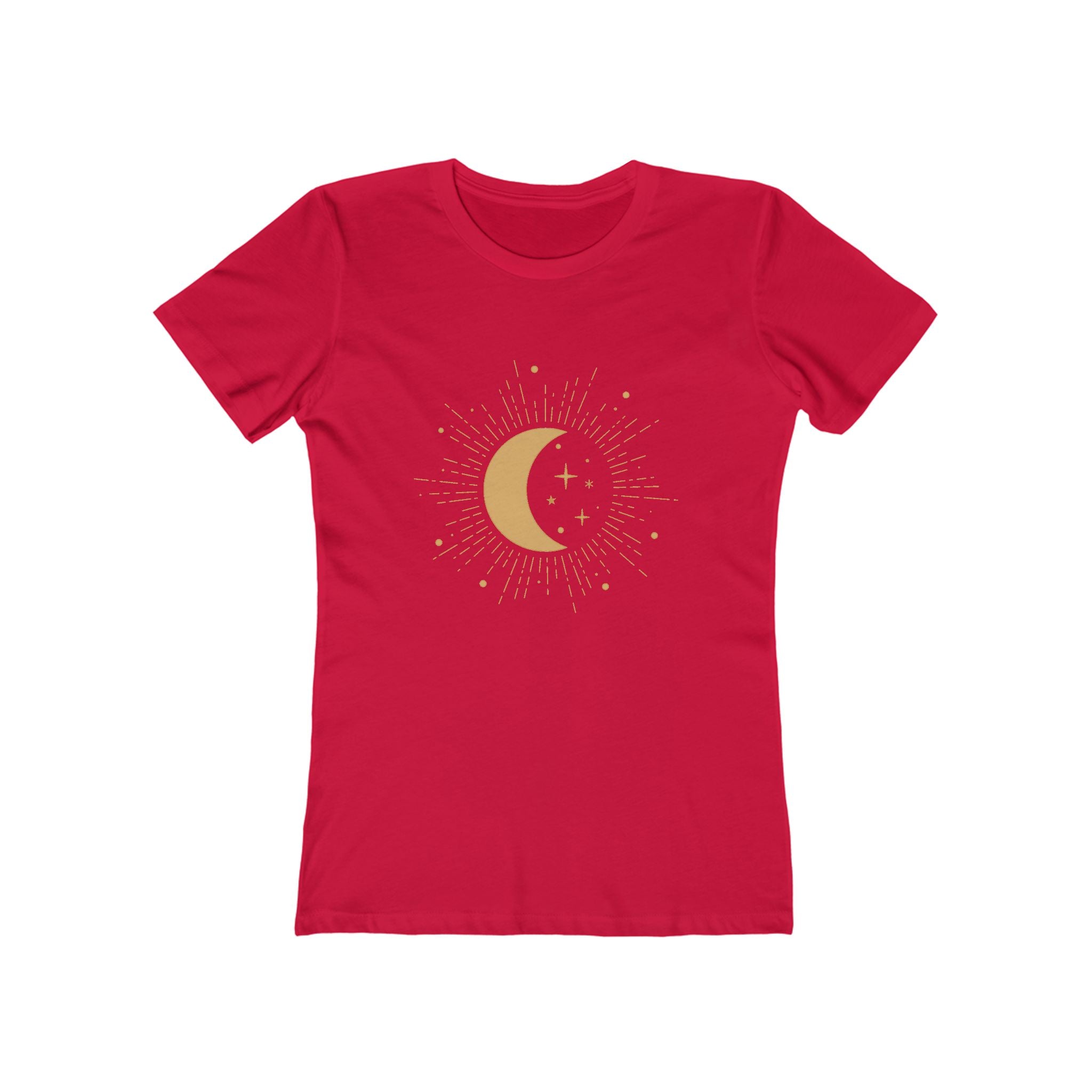 Moon Women's Tshirt, Lunar Graphic Tee, Celestial Shirt, Night Sky Top, Space Lover Gift