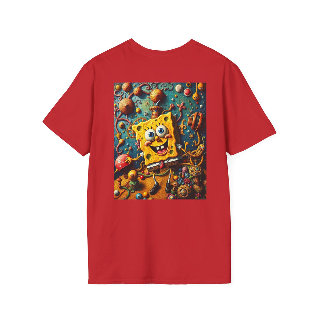 SpongeBob SquarePants Kids T-Shirt, Mr Krabs Squidward Patrick Star Youth Tee, Nickelodeon Children's TV Shirt, Unisex Softstyle