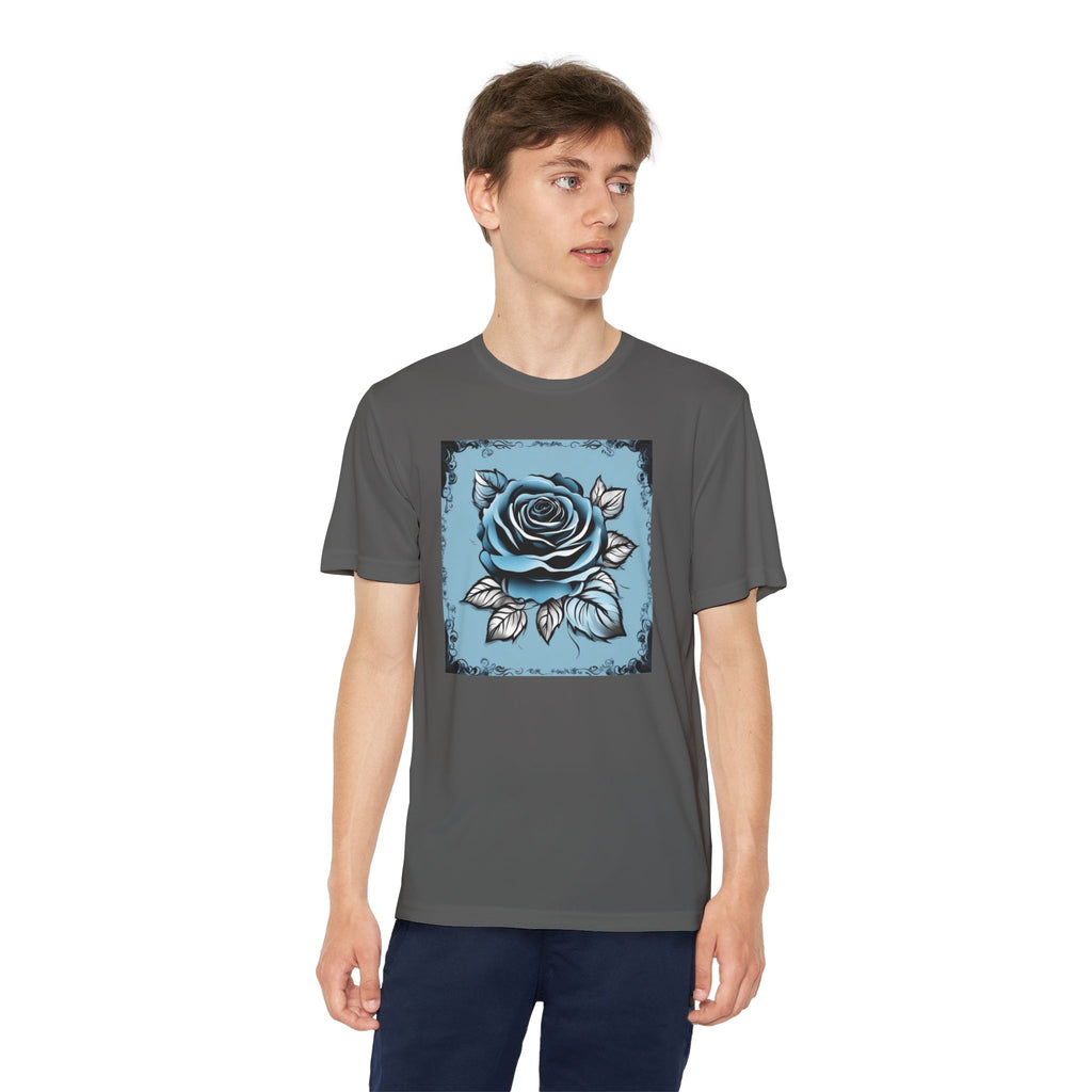 Flower Youth Tshirt, Girls Floral Tee, Kids Spring Shirt, Children's Botanical Top, Teen Blossom T-Shirt