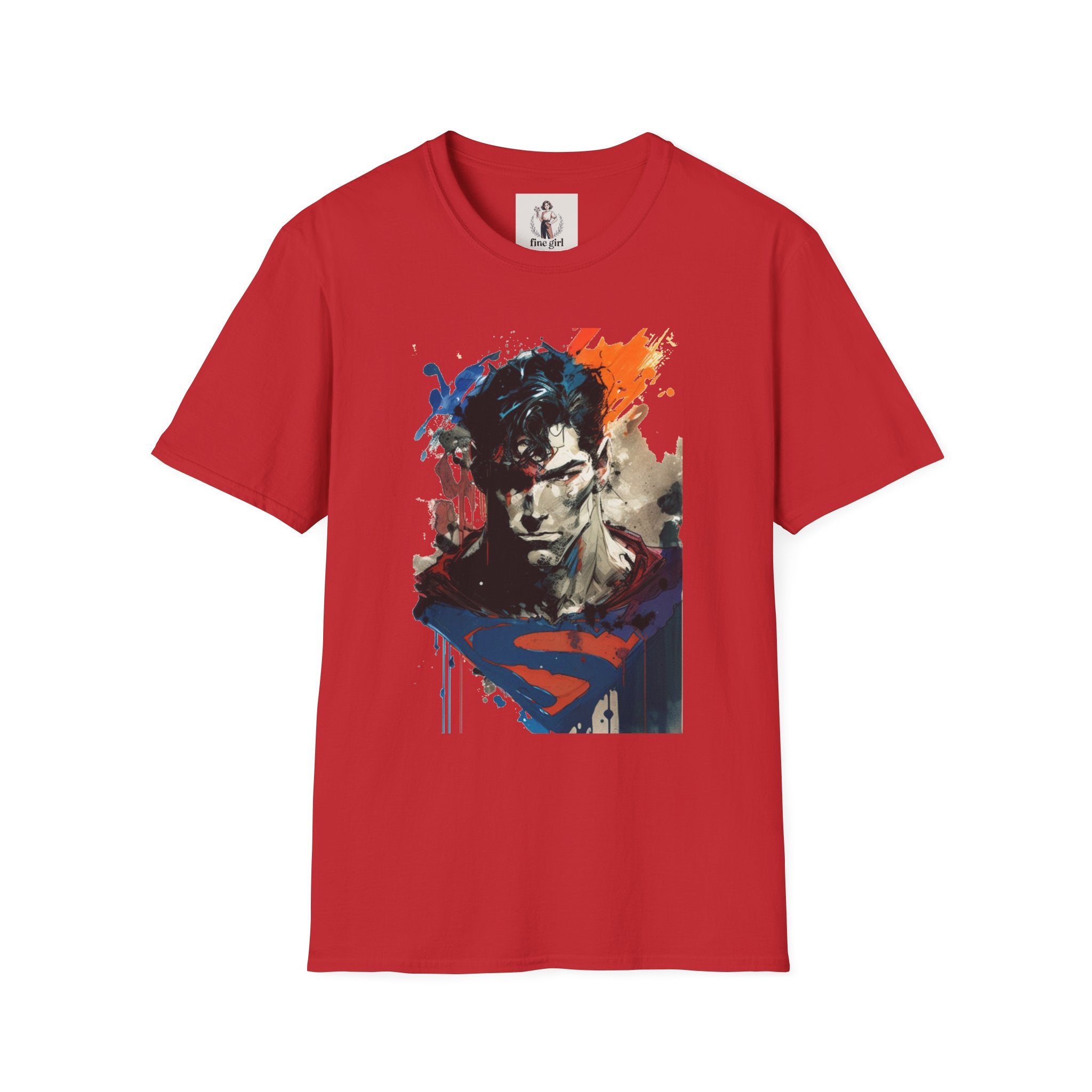 Superman Hero Unisex Softstyle T-Shirt