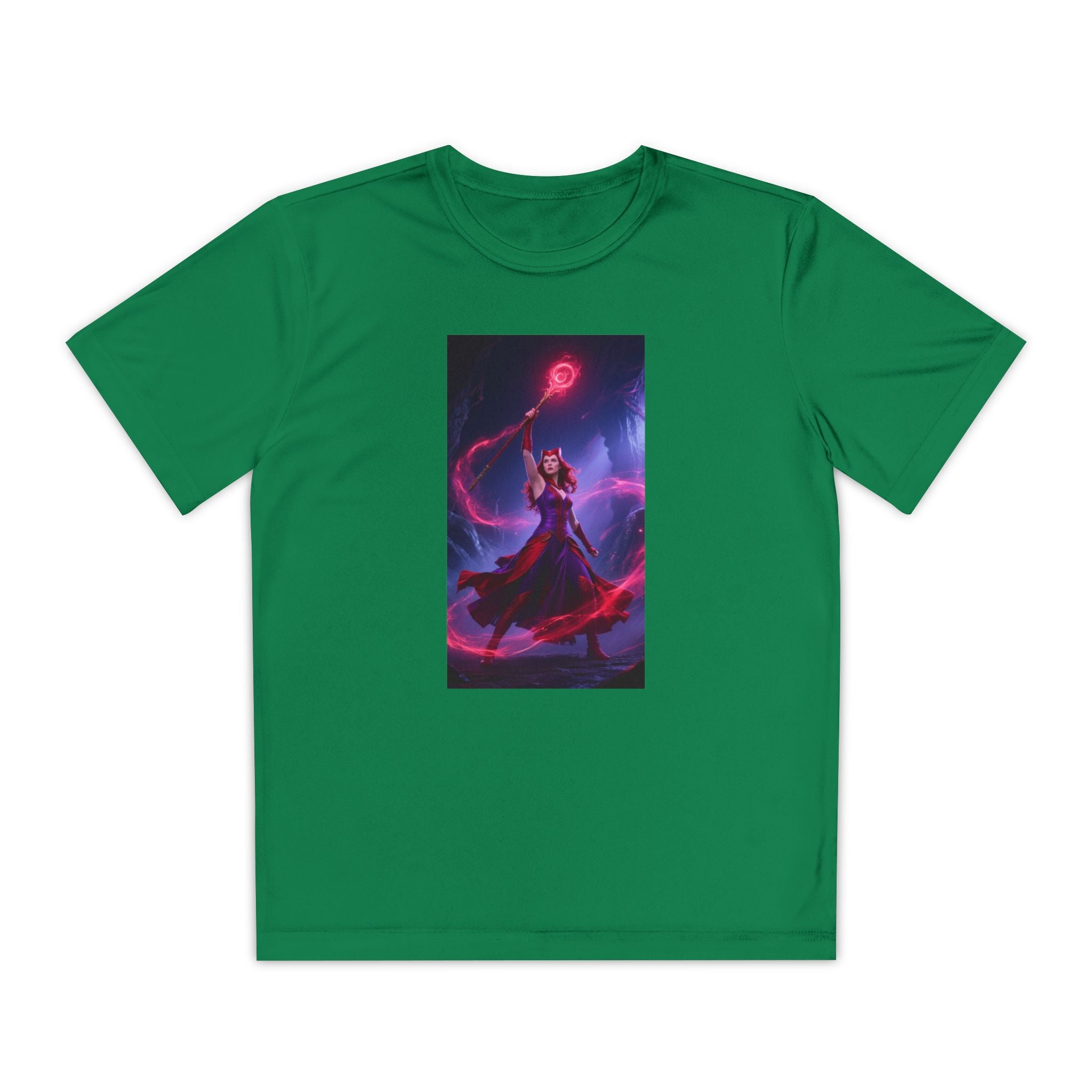Superhero Youth T-Shirt Sports Graphic Tee, Cool Athletic Shirt for Kids