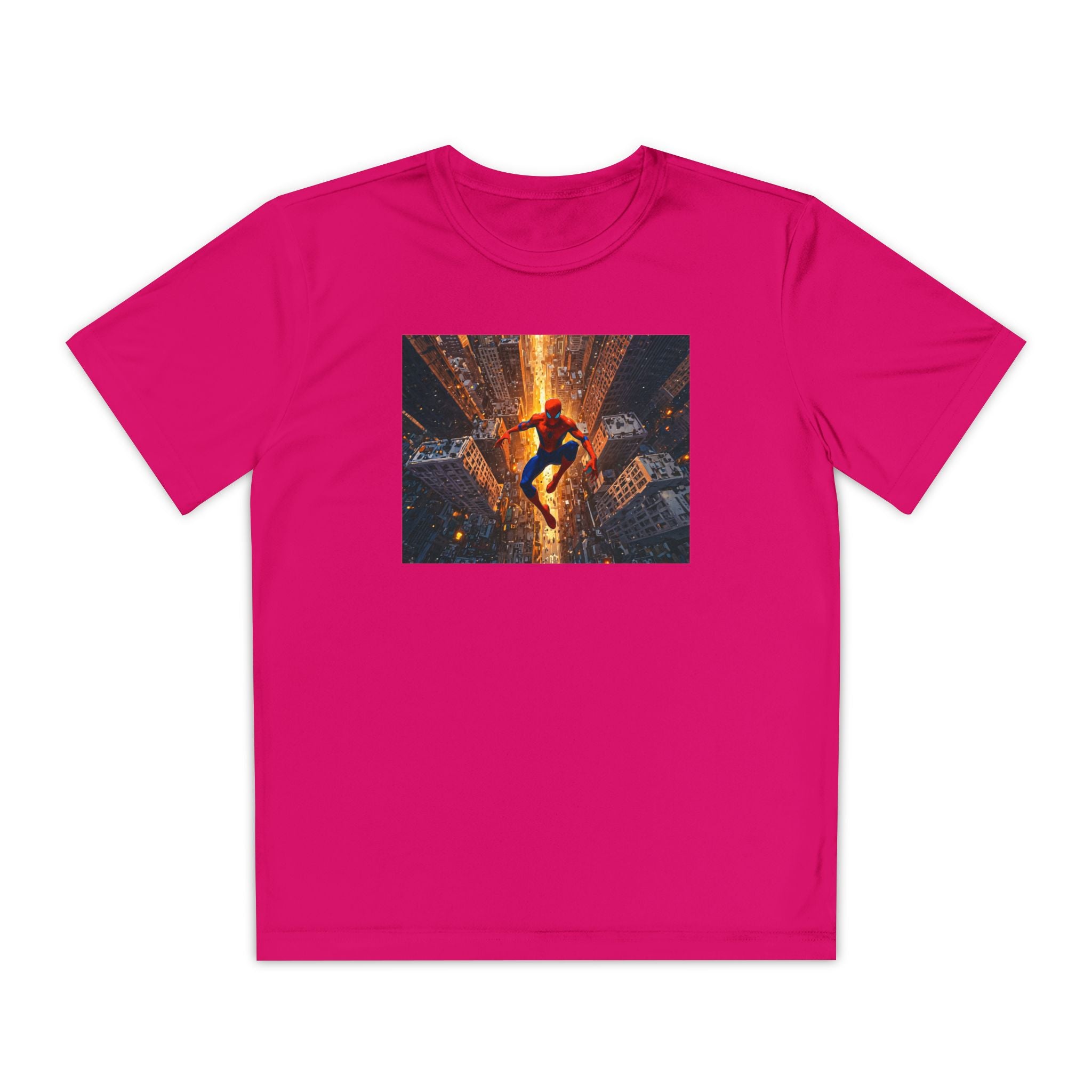 Spiderman Superhero Marvel Youth T-Shirt, Kids Shirt, Comic Book Fan Gift, Superhero Birthday Party, Children's Apparel
