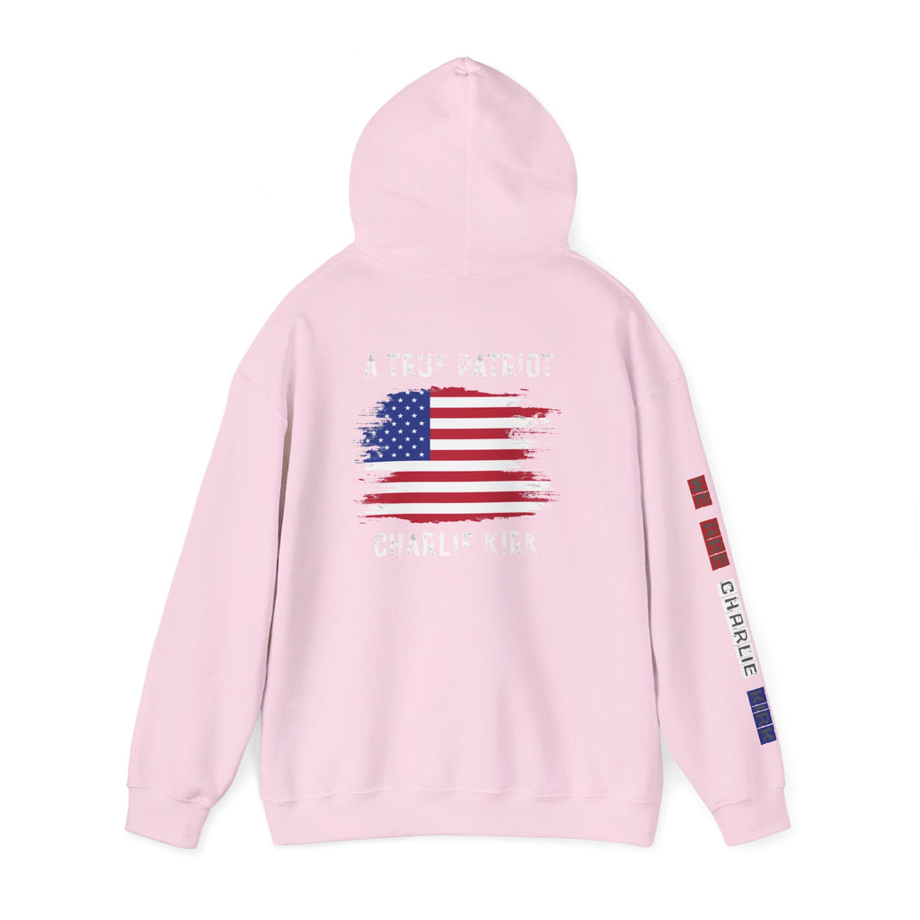 Charlie kirk Patriotic Hoodie Rebel Spirit Unisex Hoodie