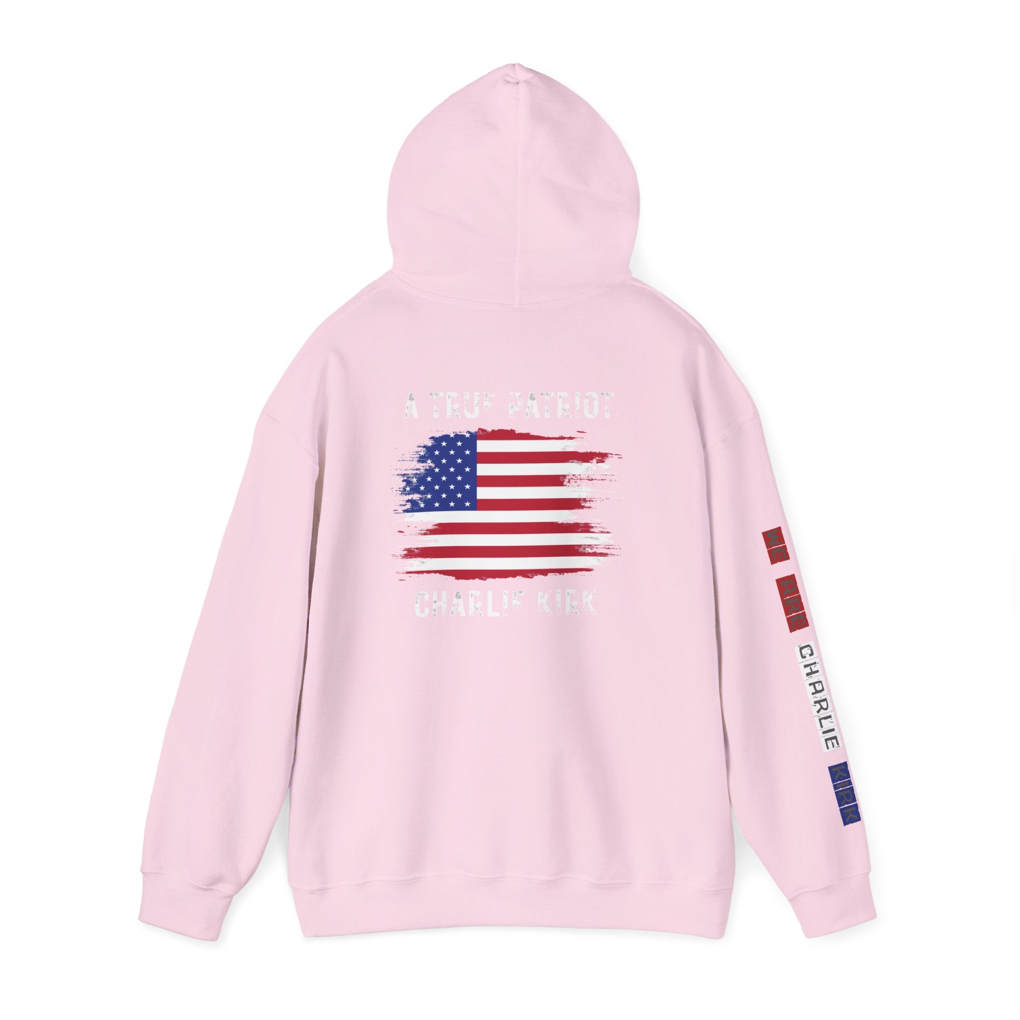 Charlie kirk Patriotic Hoodie Rebel Spirit Unisex Hoodie