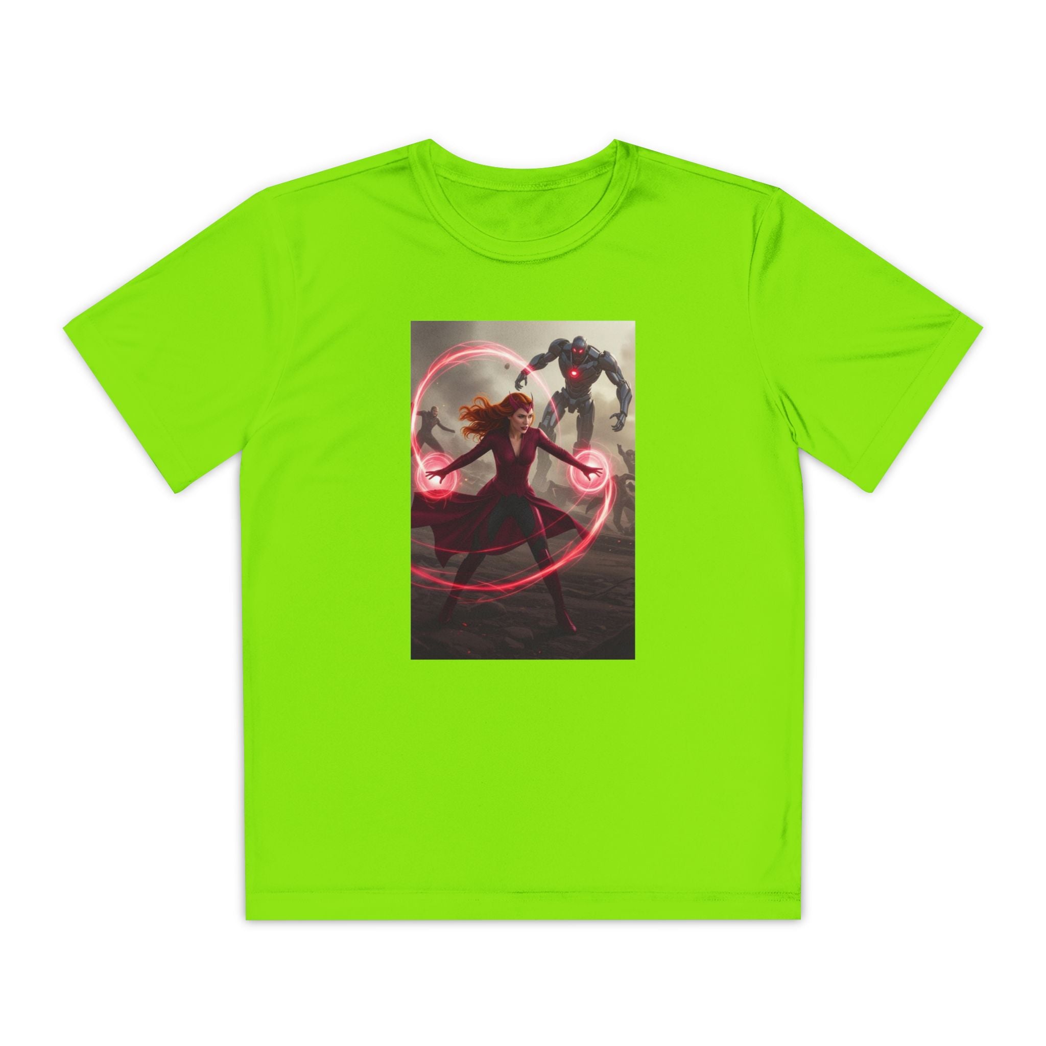 Superhero Youth T-Shirt Sports Graphic Tee, Cool Athletic Shirt for Kids
