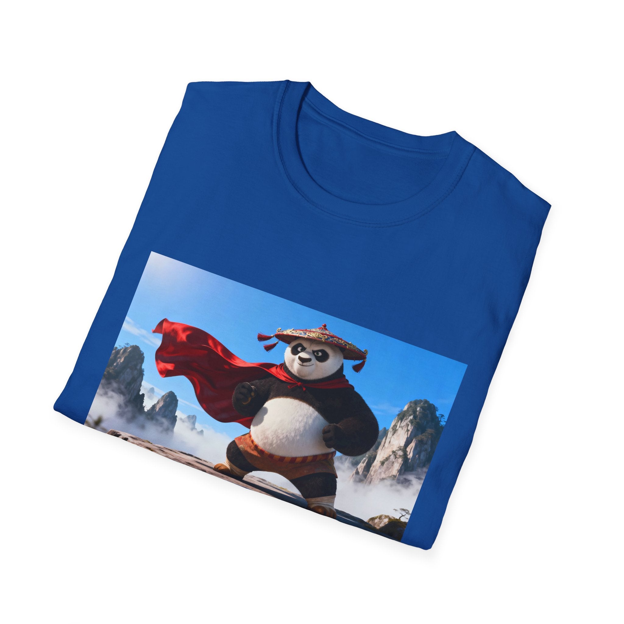 Kung Fu Panda Unisex Softstyle T-Shirt, DreamWorks Animation Youth Competitor Tee, Graphic Tee, Movie Fan Gift, Cult Classic Shirt, Comfy