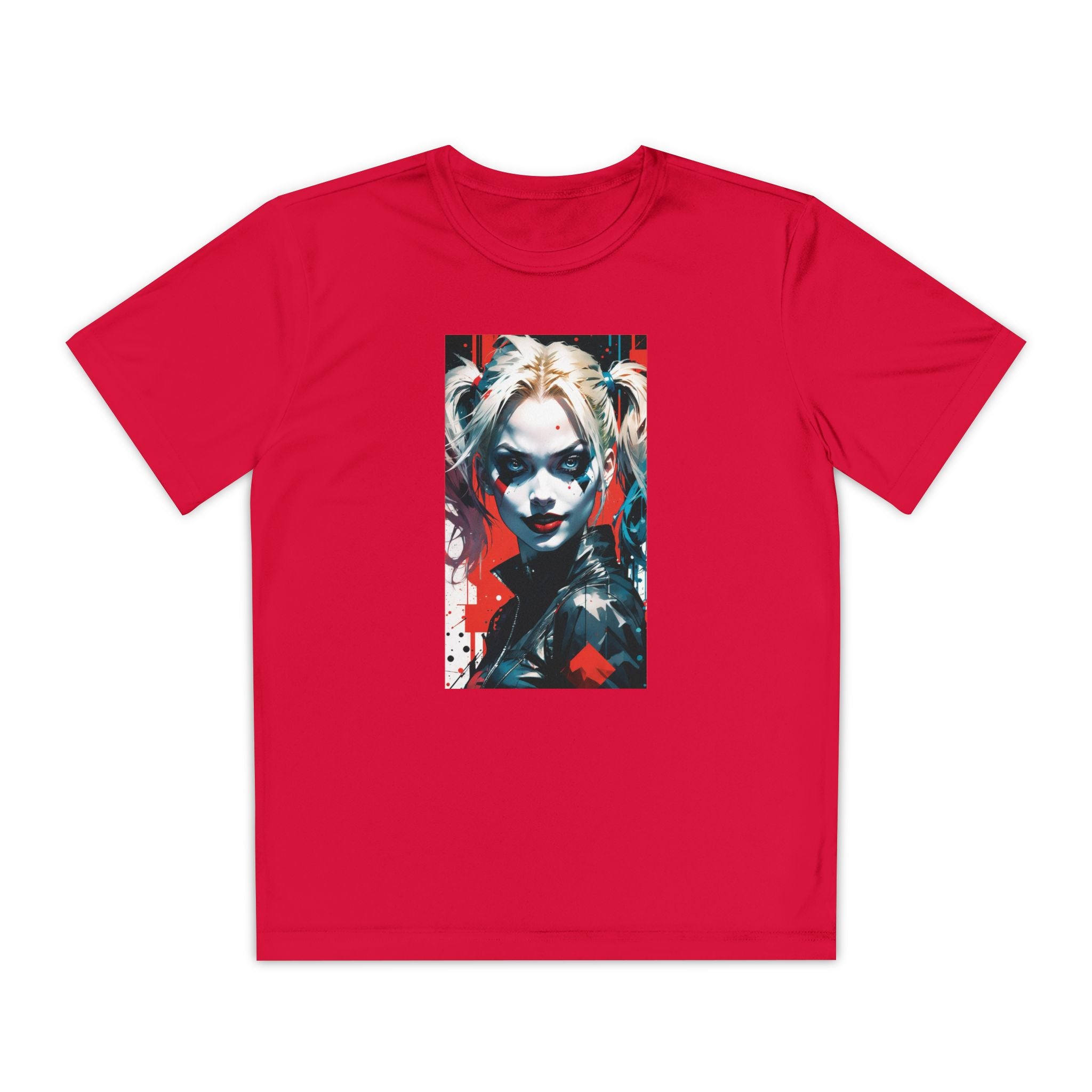 Superhero Youth T-Shirt Sports Graphic Tee, Cool Athletic Shirt for Kids