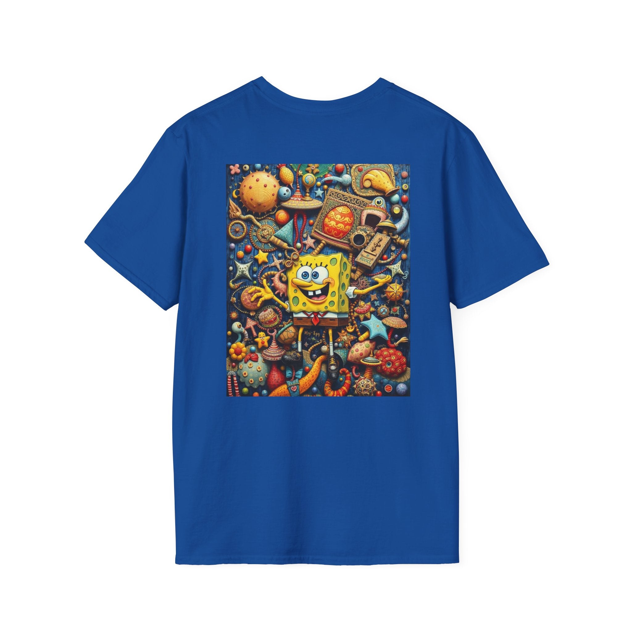 SpongeBob SquarePants Kids T-Shirt, Mr Krabs Squidward Patrick Star Youth Tee, Nickelodeon Children's TV Shirt, Unisex Softstyle