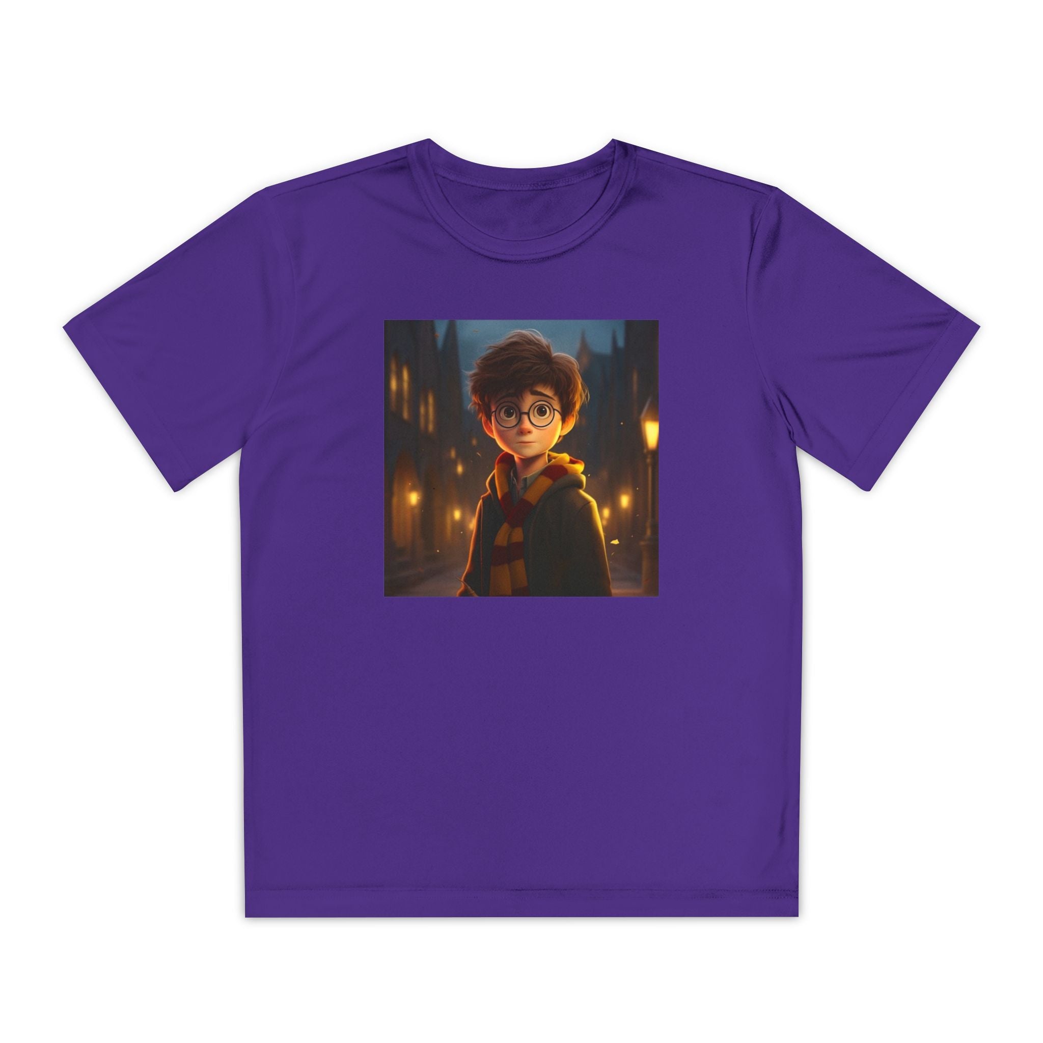 Youth Competitor Tee - Harry Potter, Wizard School Shirt, Magical Kids Top, Hogwarts Fan Gift, Sorcerer's Stone T-Shirt