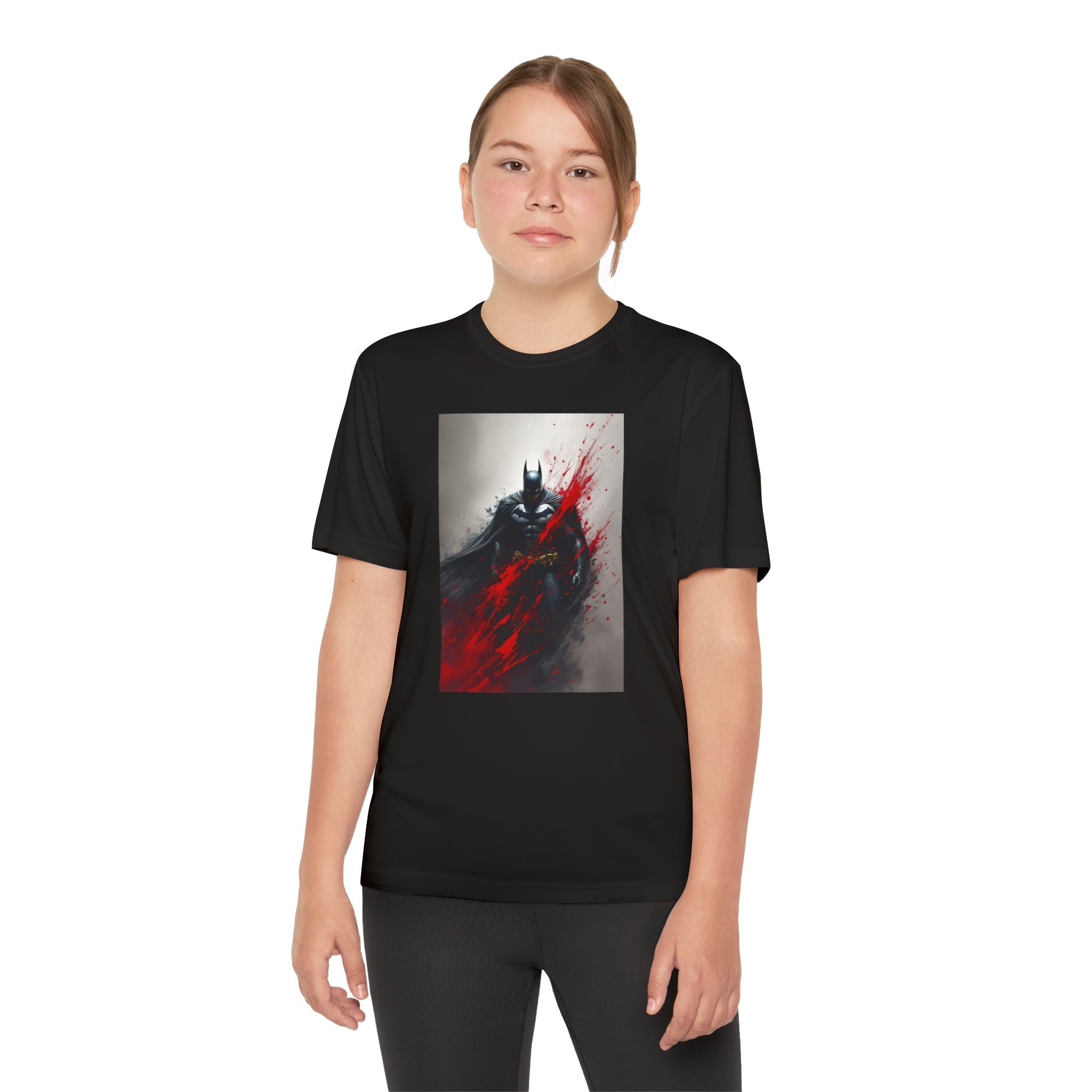 Batman Superhero Marvel Patriotic, Kids Graphic T-Shirt, Boys Hero Top, Girls Comic Book Clothing, Birthday