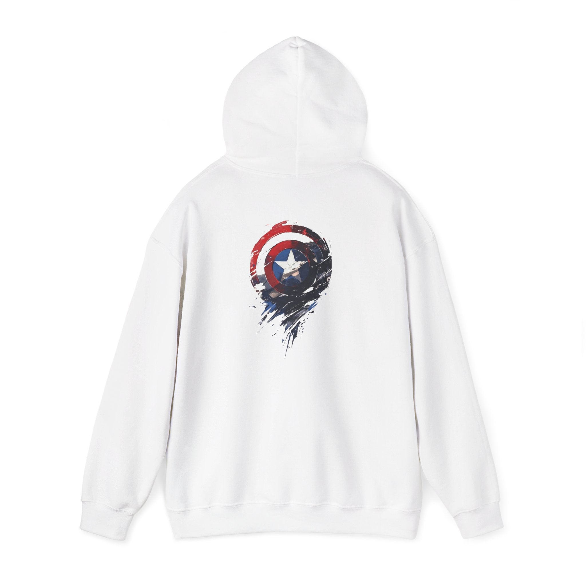 Hooded Sweatshirt - Captain America Design