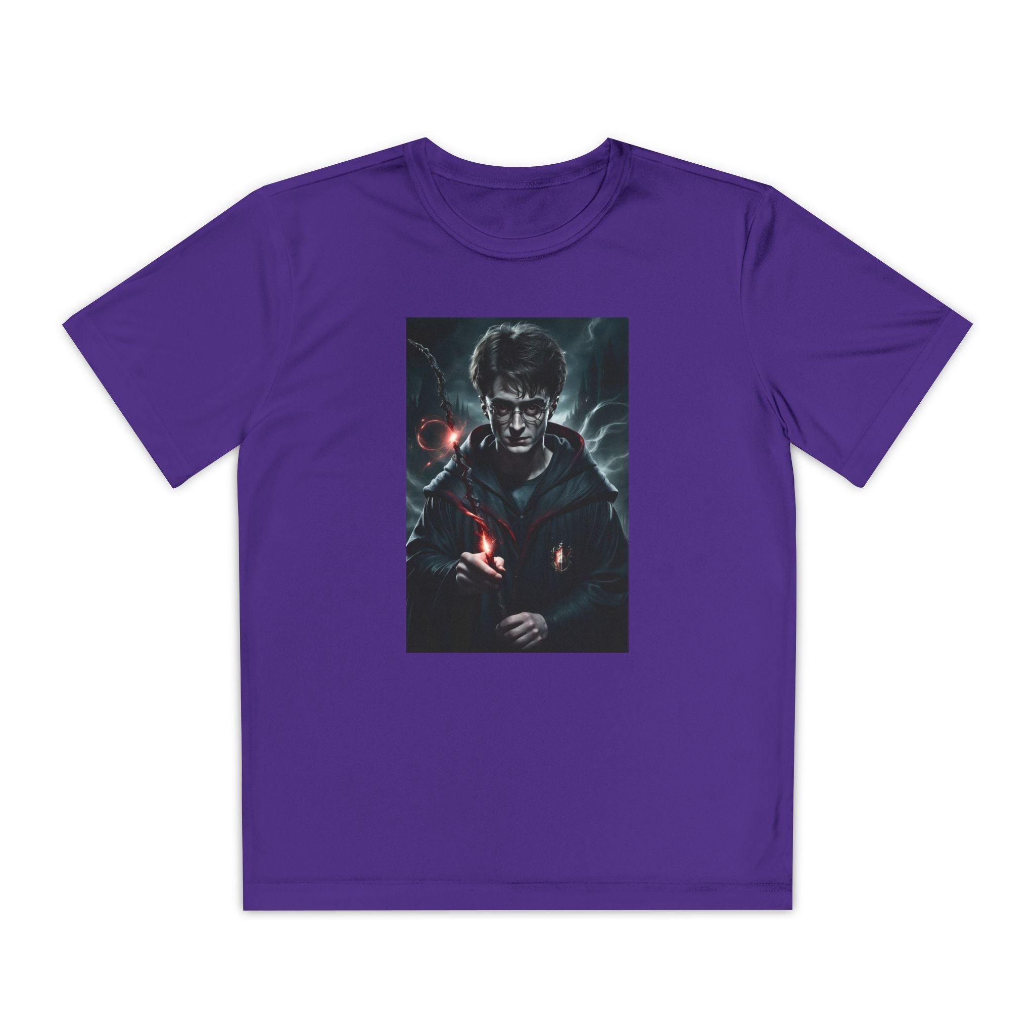 Youth Competitor Tee - Harry Potter, Wizard School Shirt, Magical Kids Top, Hogwarts Fan Gift, Sorcerer's Stone T-Shirt