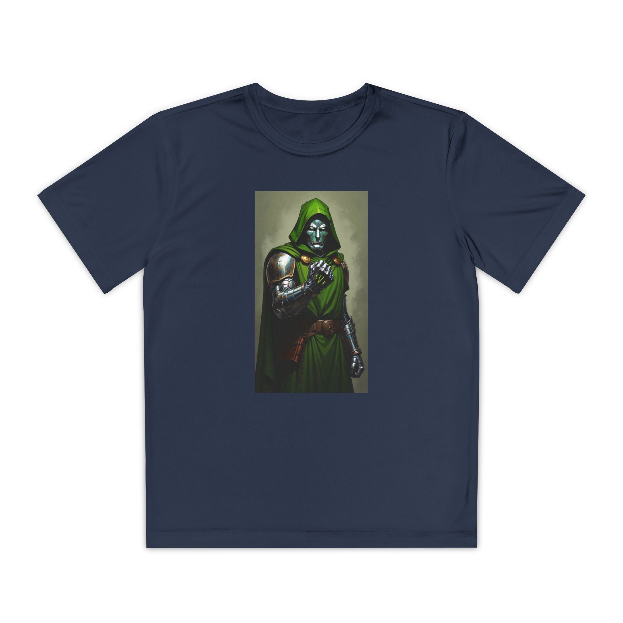 Dr Doom Superhero Marvel Patriotic, Kids Graphic T-Shirt, Boys Hero Top, Girls Comic Book Clothing, Birthday