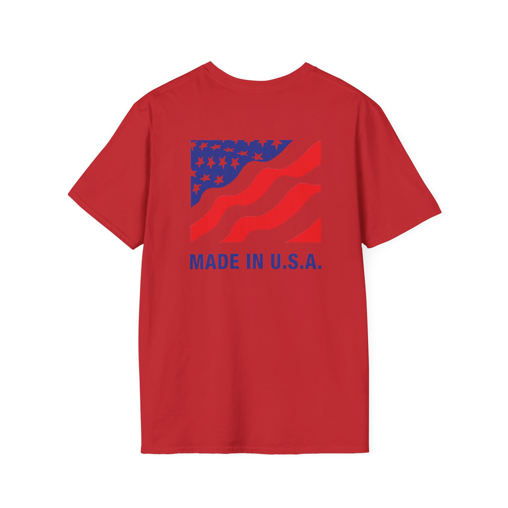 Made In The USA Patriotic Tshirt, American Flag Tee, USA Independence Day Top, Patriotic Graphic Tee, Unisex Patriotic