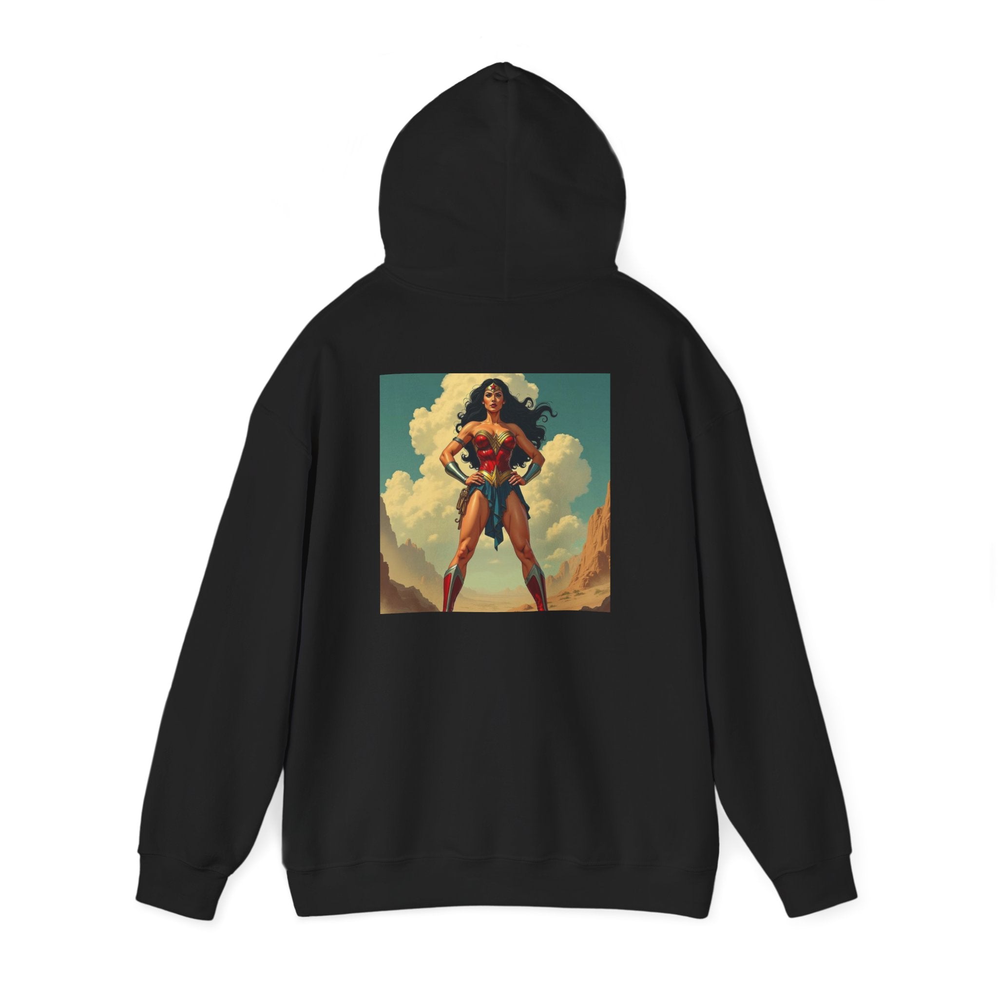 Hooded Sweatshirt - Wonder Woman Design