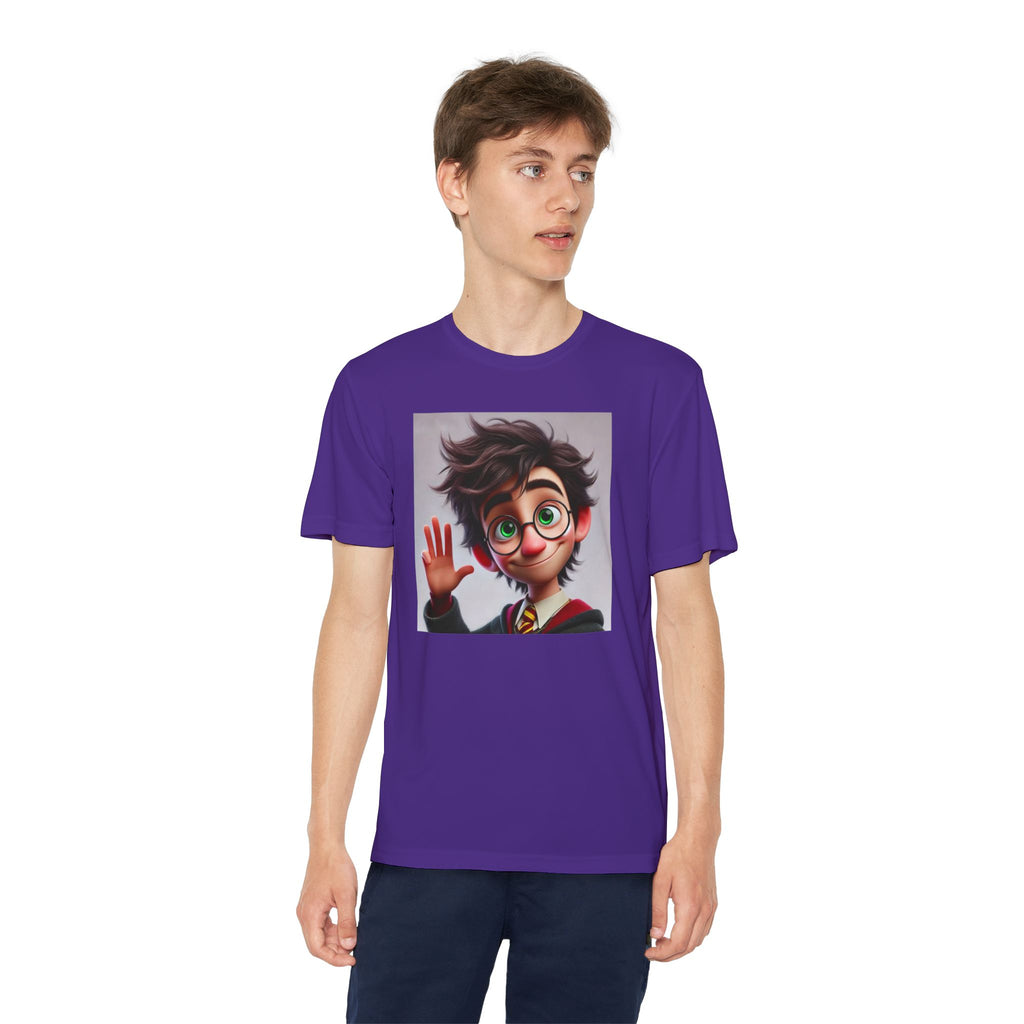 Youth Competitor Tee - Harry Potter, Wizard School Shirt, Magical Kids Top, Hogwarts Fan Gift, Sorcerer's Stone T-Shirt