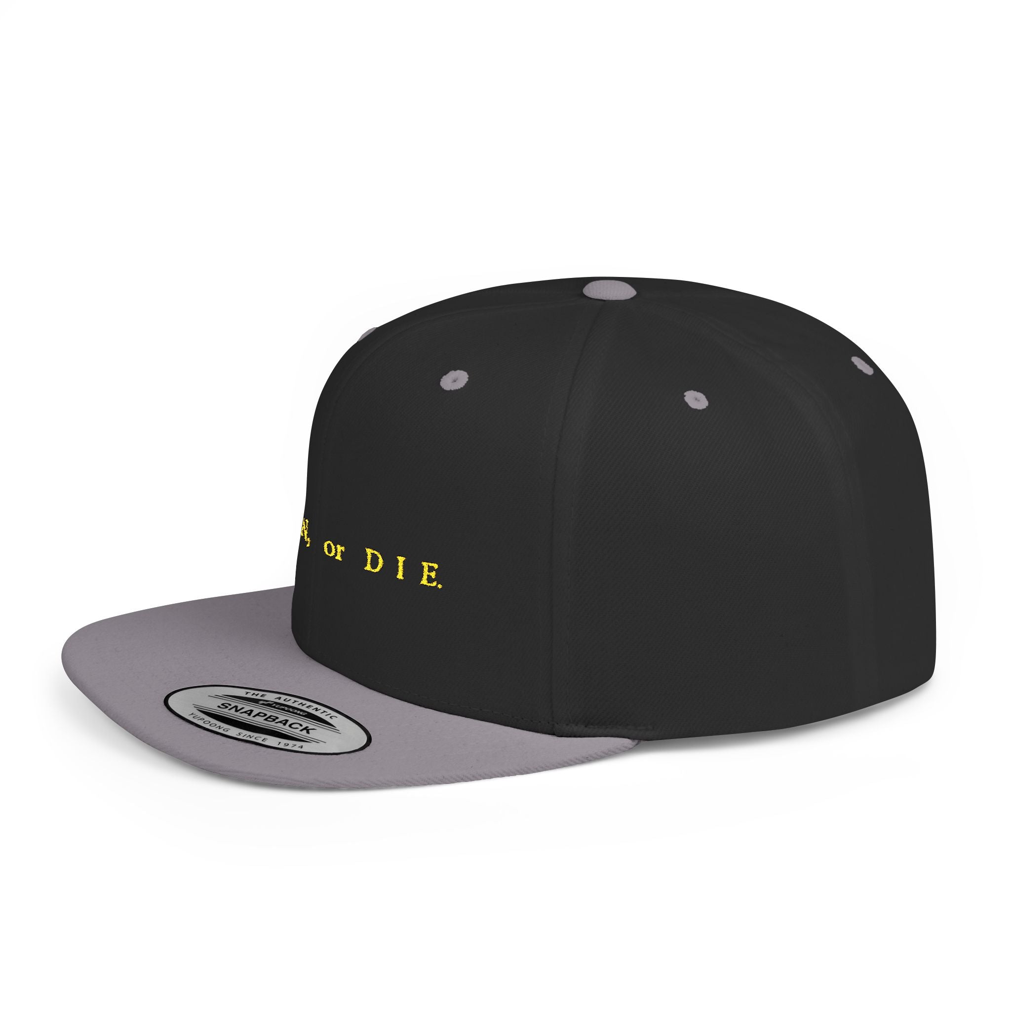 Join Or Die ~ Stylish Flat Bill Snapback Hat