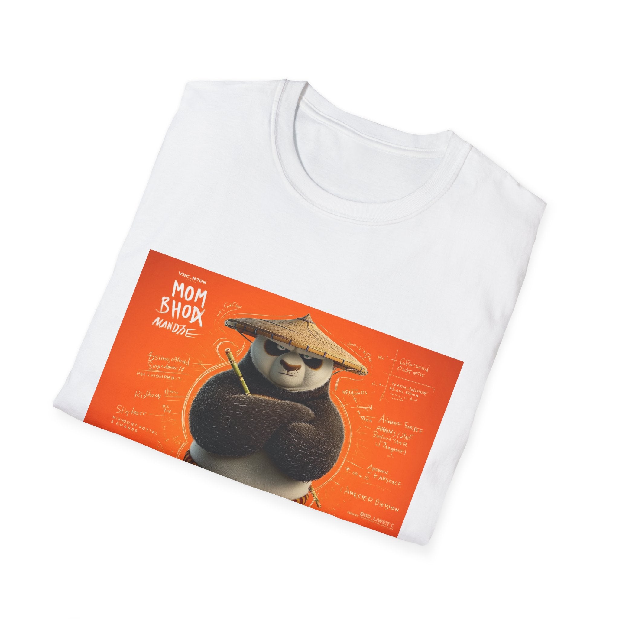 Kung Fu Panda Unisex Softstyle T-Shirt, DreamWorks Animation Youth Competitor Tee, Graphic Tee, Movie Fan Gift, Cult Classic Shirt, Comfy