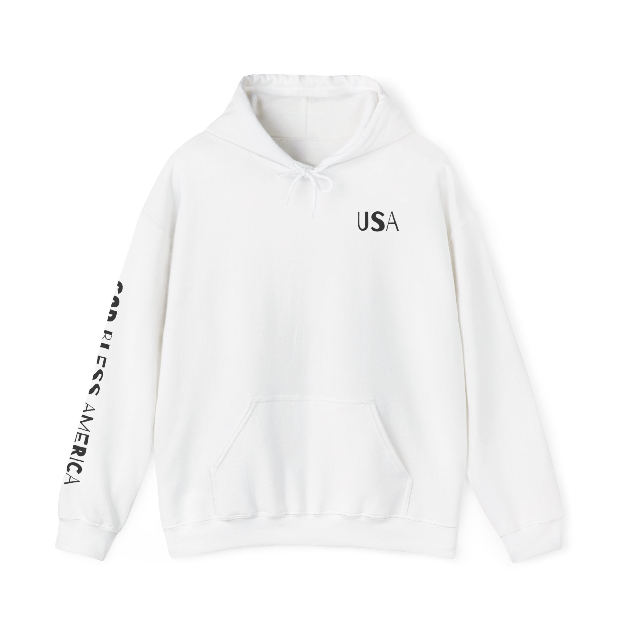Faith Family Firearms Freedom Hooded Sweatshirt with Faith, Family, Firearms & Freedom Design - Unisex Cozy Wear for Celebrations