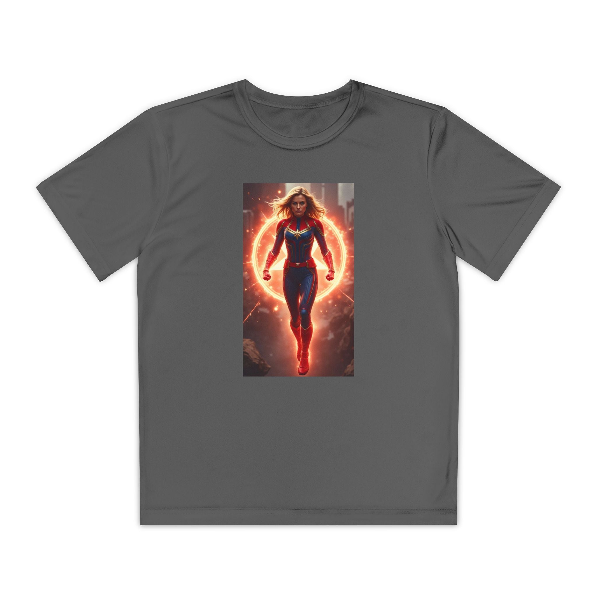 Advengers Youth T-Shirt Sports Graphic Tee, Cool Athletic Shirt for Kids, Perfect for Sports Events, Team Spirit
