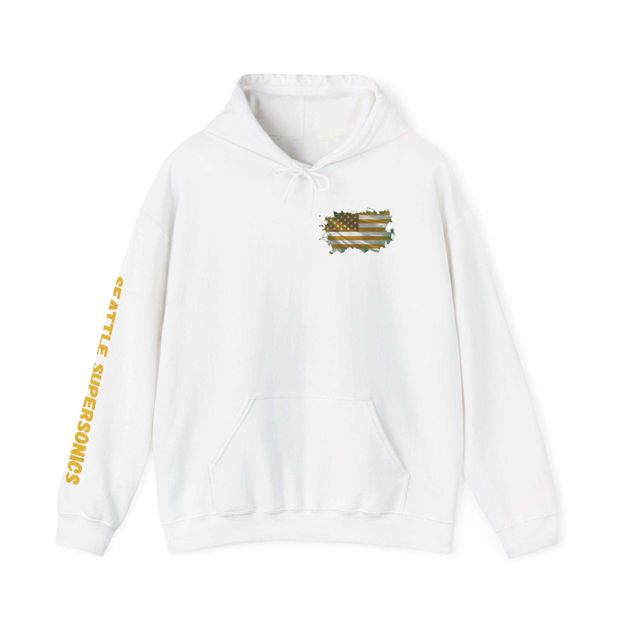 Seattle Supersonics Patriotic Hoodie