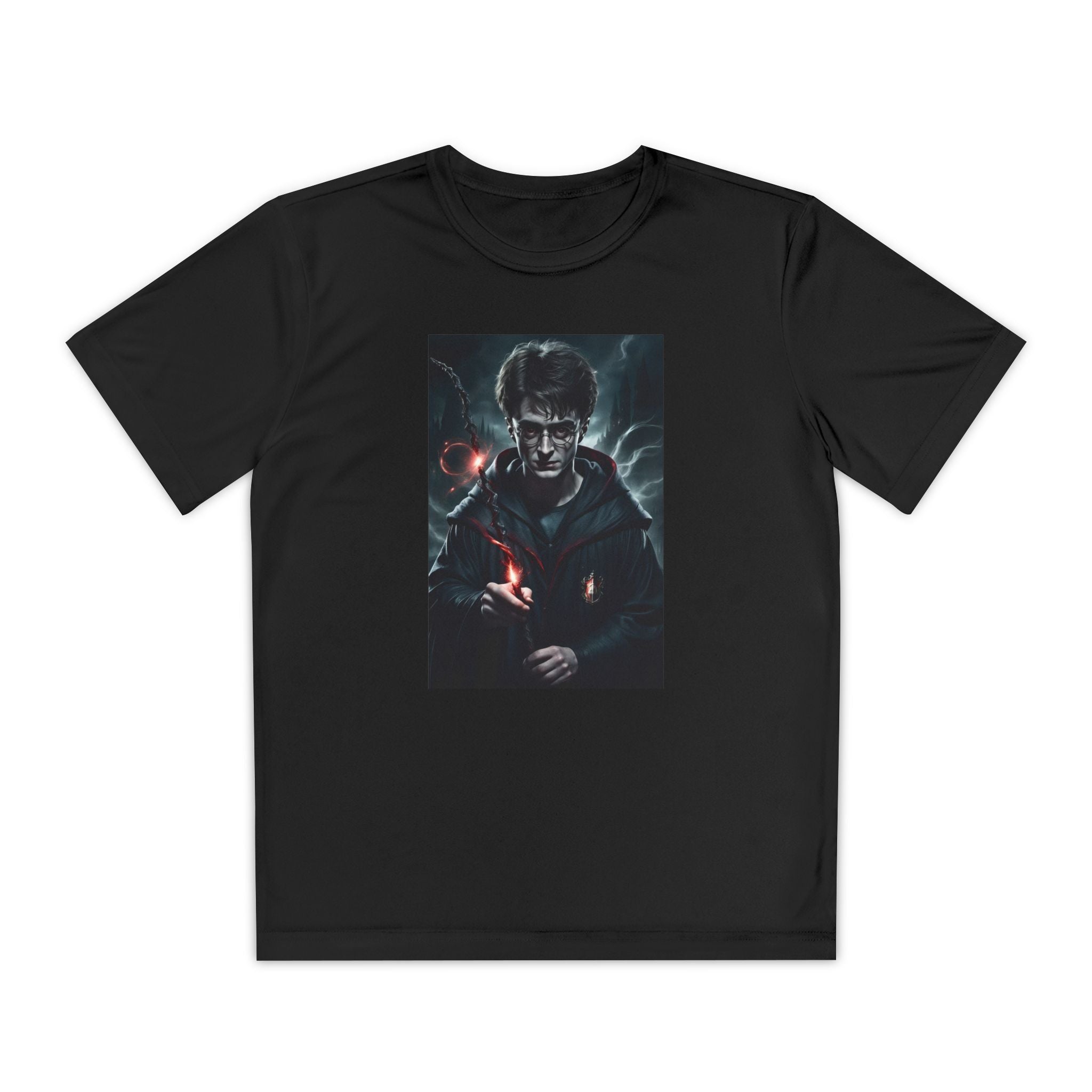 Youth Competitor Tee - Harry Potter, Wizard School Shirt, Magical Kids Top, Hogwarts Fan Gift, Sorcerer's Stone T-Shirt