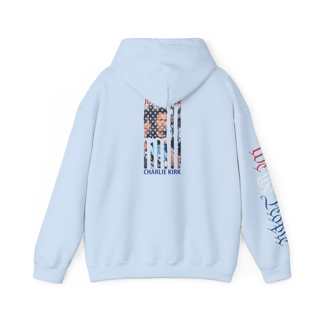 Charlie kirk Patriotic Hoodie Rebel Spirit Unisex Hoodie