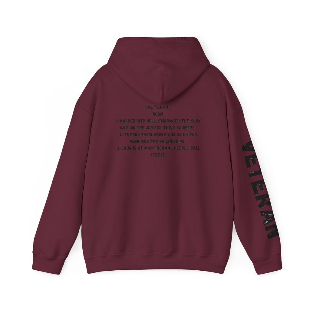Veteran Patriotic Hoodie Rebel Spirit Unisex Hoodie