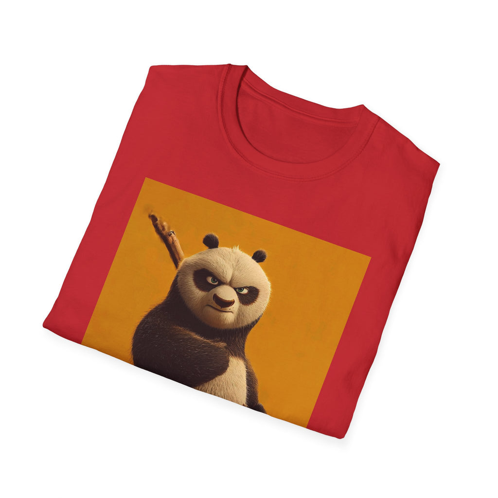 Kung Fu Panda Unisex Softstyle T-Shirt, DreamWorks Animation Youth Competitor Tee, Graphic Tee, Movie Fan Gift, Cult Classic Shirt, Comfy