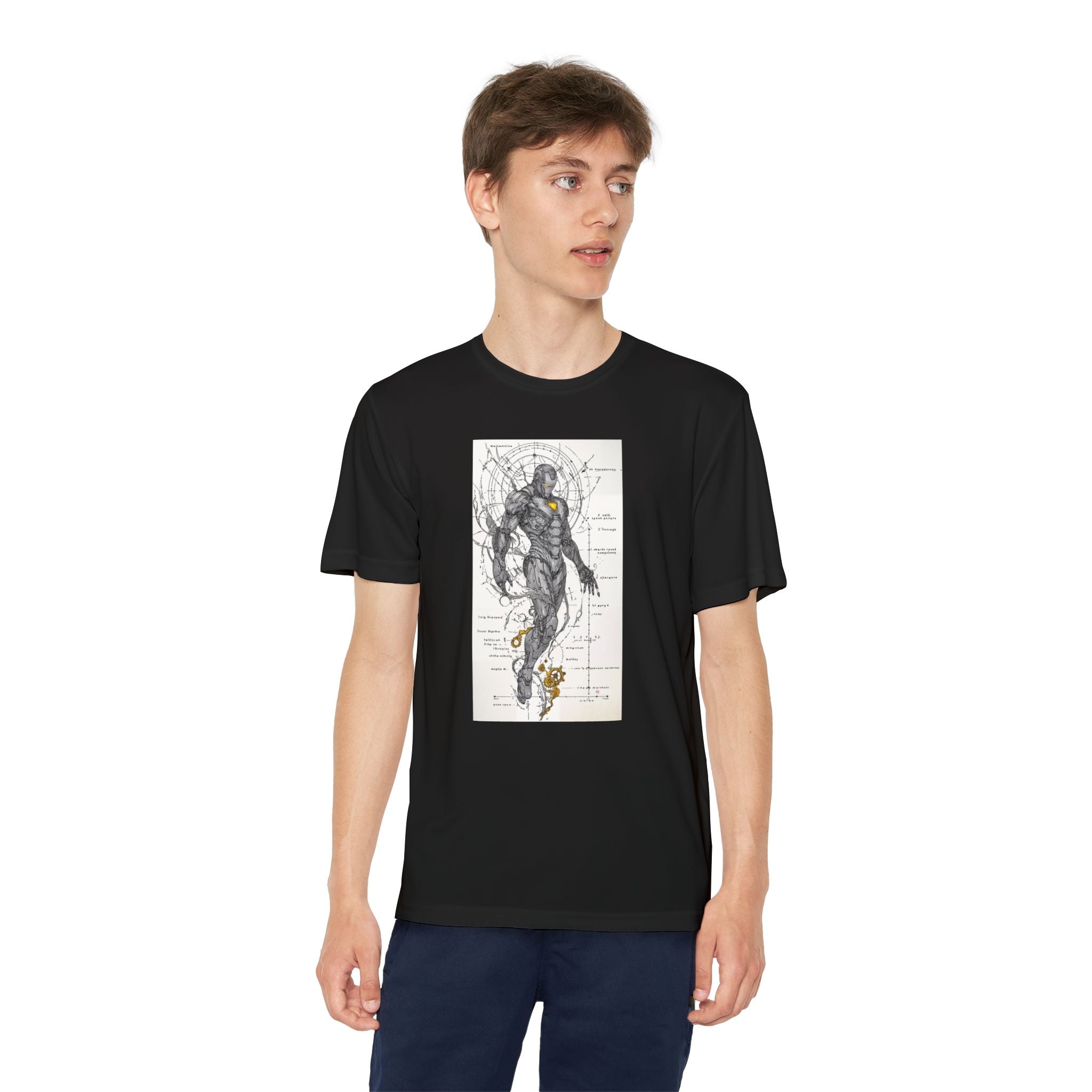 Superhero Youth T-Shirt Sports Graphic Tee, Cool Athletic Shirt for Kids