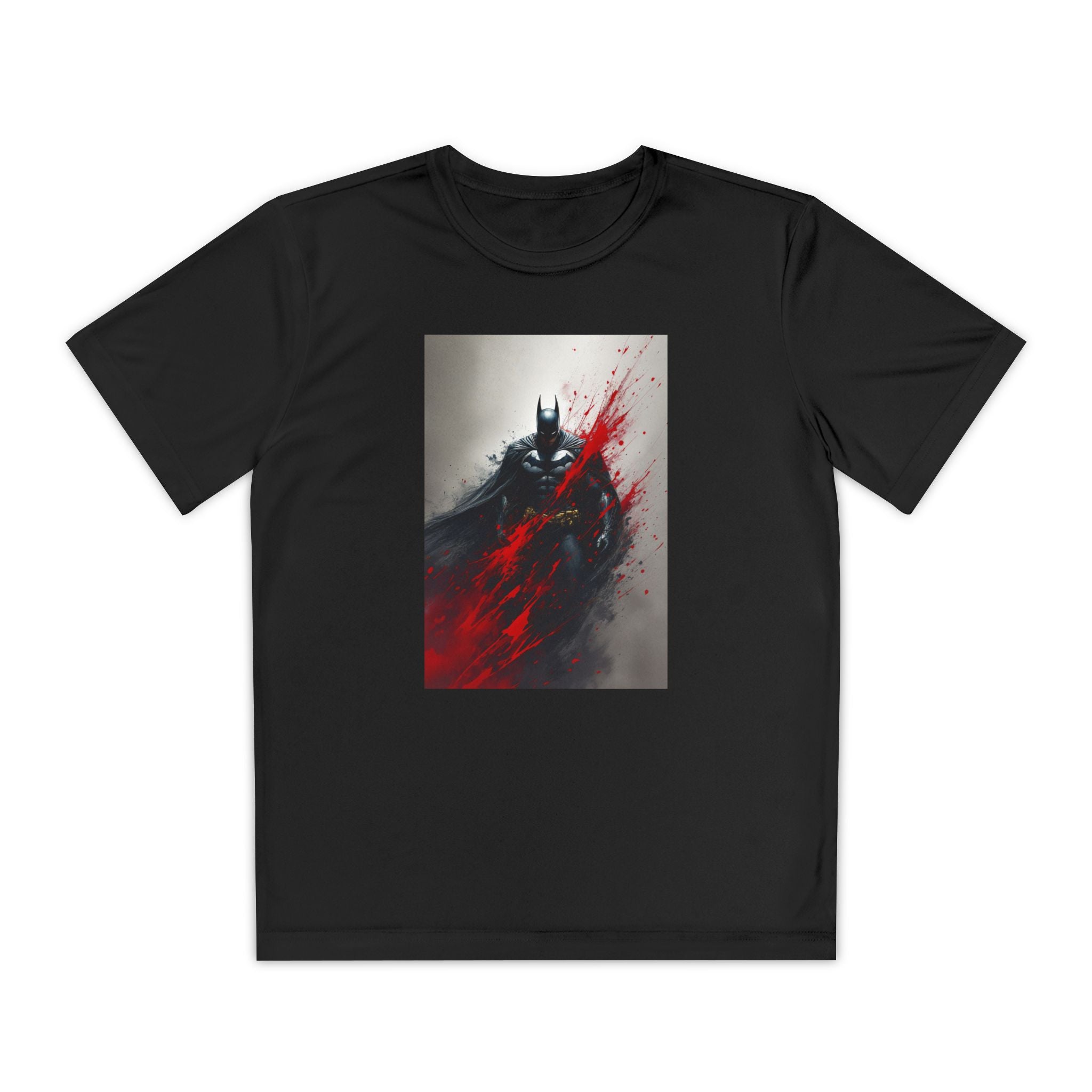 Batman Superhero Marvel Patriotic, Kids Graphic T-Shirt, Boys Hero Top, Girls Comic Book Clothing, Birthday