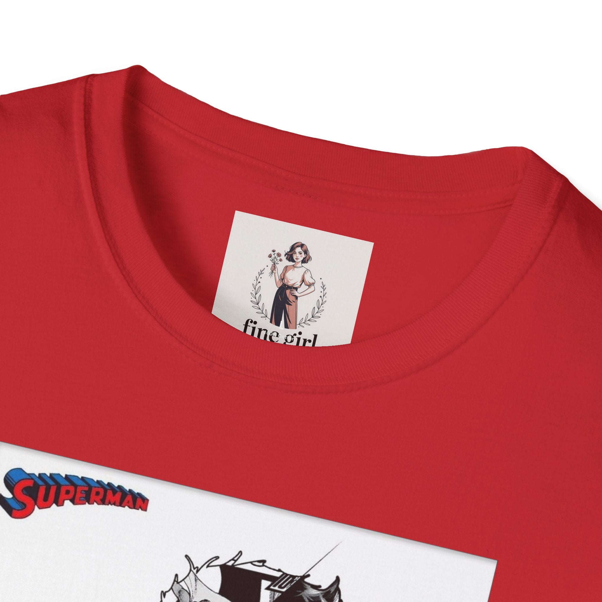 Superman Hero Unisex Softstyle T-Shirt