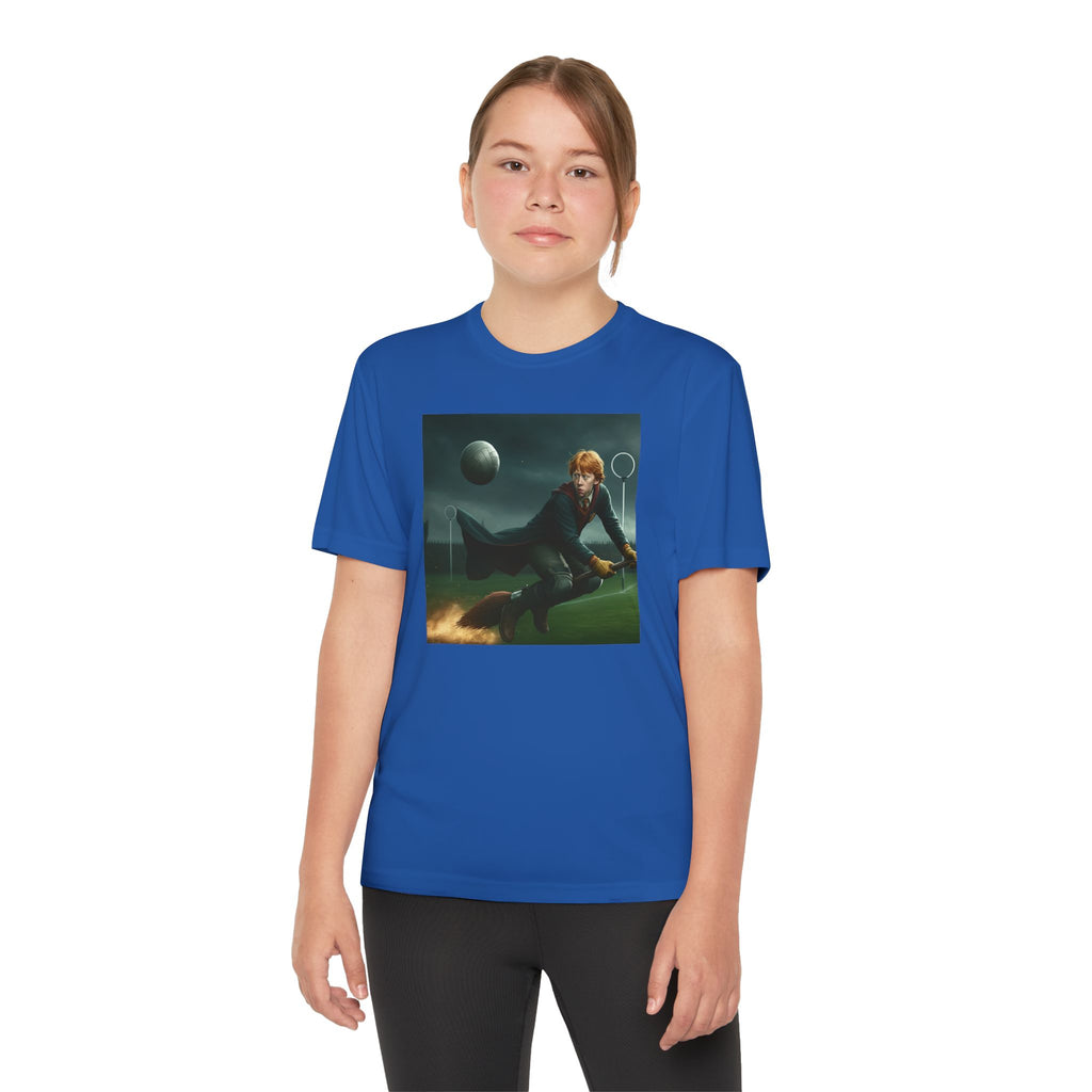 Youth Competitor Tee - Harry Potter, Wizard School Shirt, Magical Kids Top, Hogwarts Fan Gift, Sorcerer's Stone T-Shirt